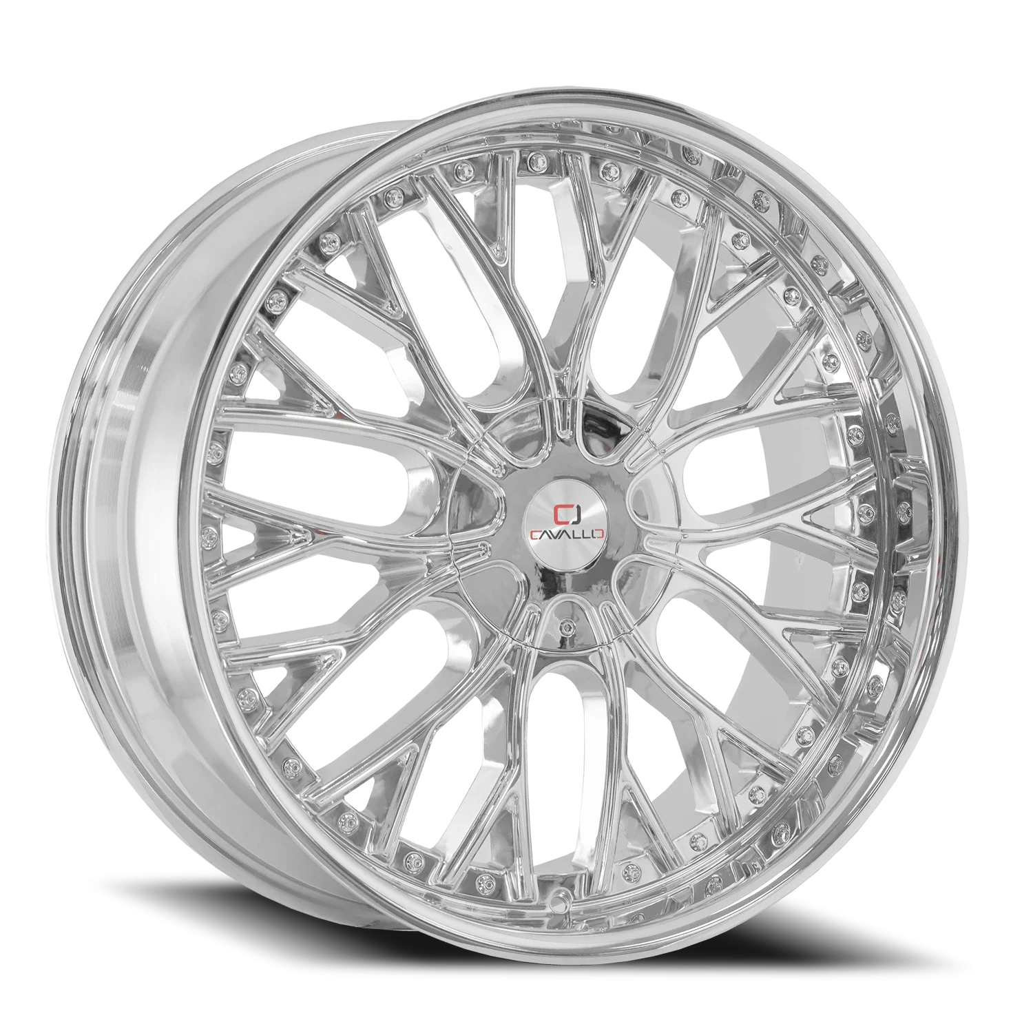 Cavallo CLV-33 20x8.5 5x108/5x114.3 +35 Chrome