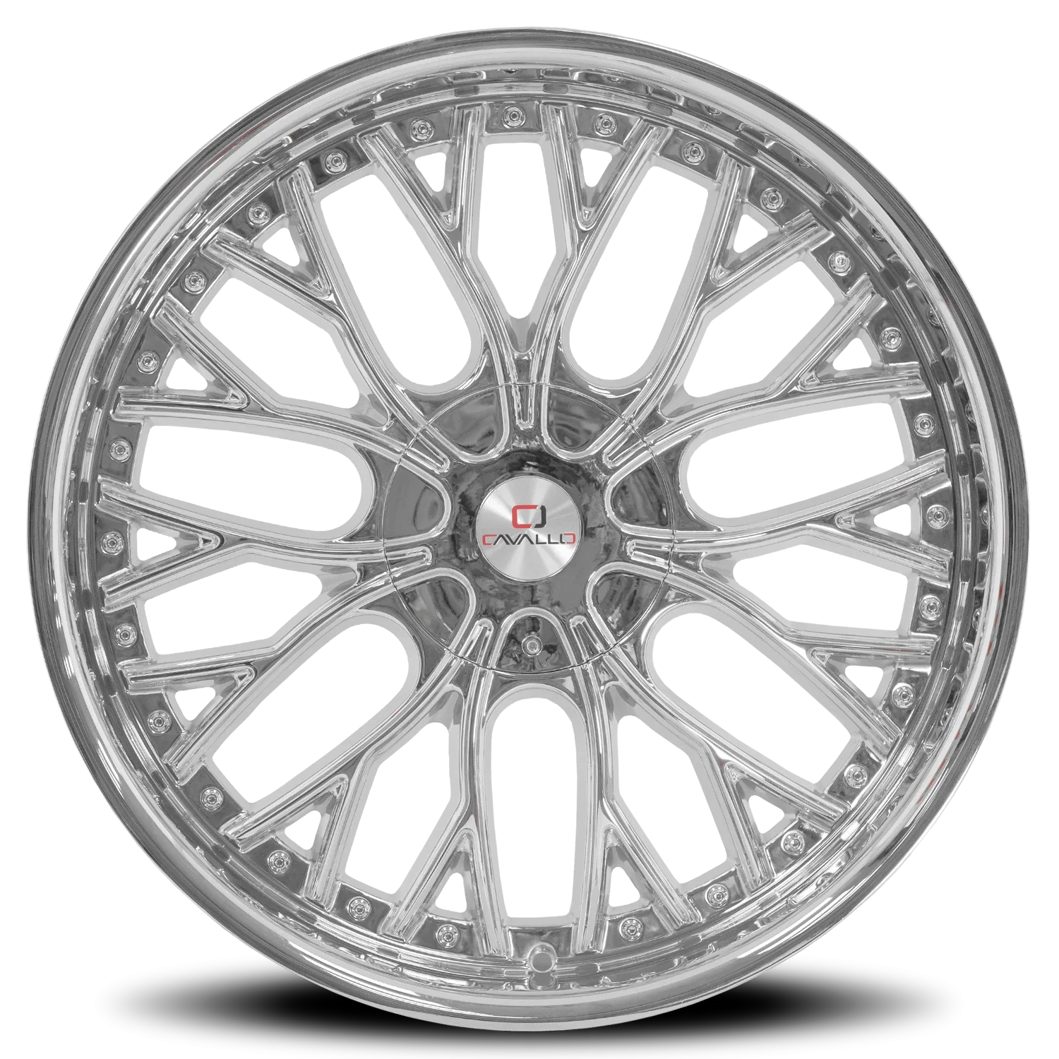 Cavallo CLV-33 18x8 5x112/5x114.3 +35 Chrome - Image 2