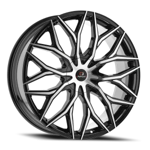 Cavallo CLV-37 22x8.5 5x114.3/5x120 +38 Black