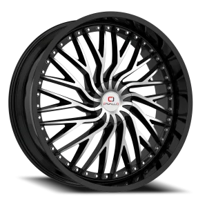 Cavallo CLV-43 20x8.5 5x108/5x114.3 +35 Black