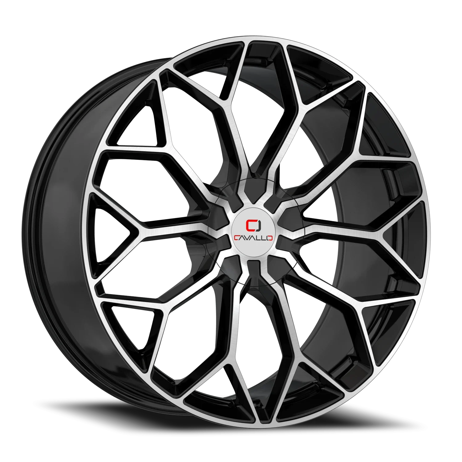 Cavallo CLV-44 22x8.5 5x112/5x114.3 +38 Black