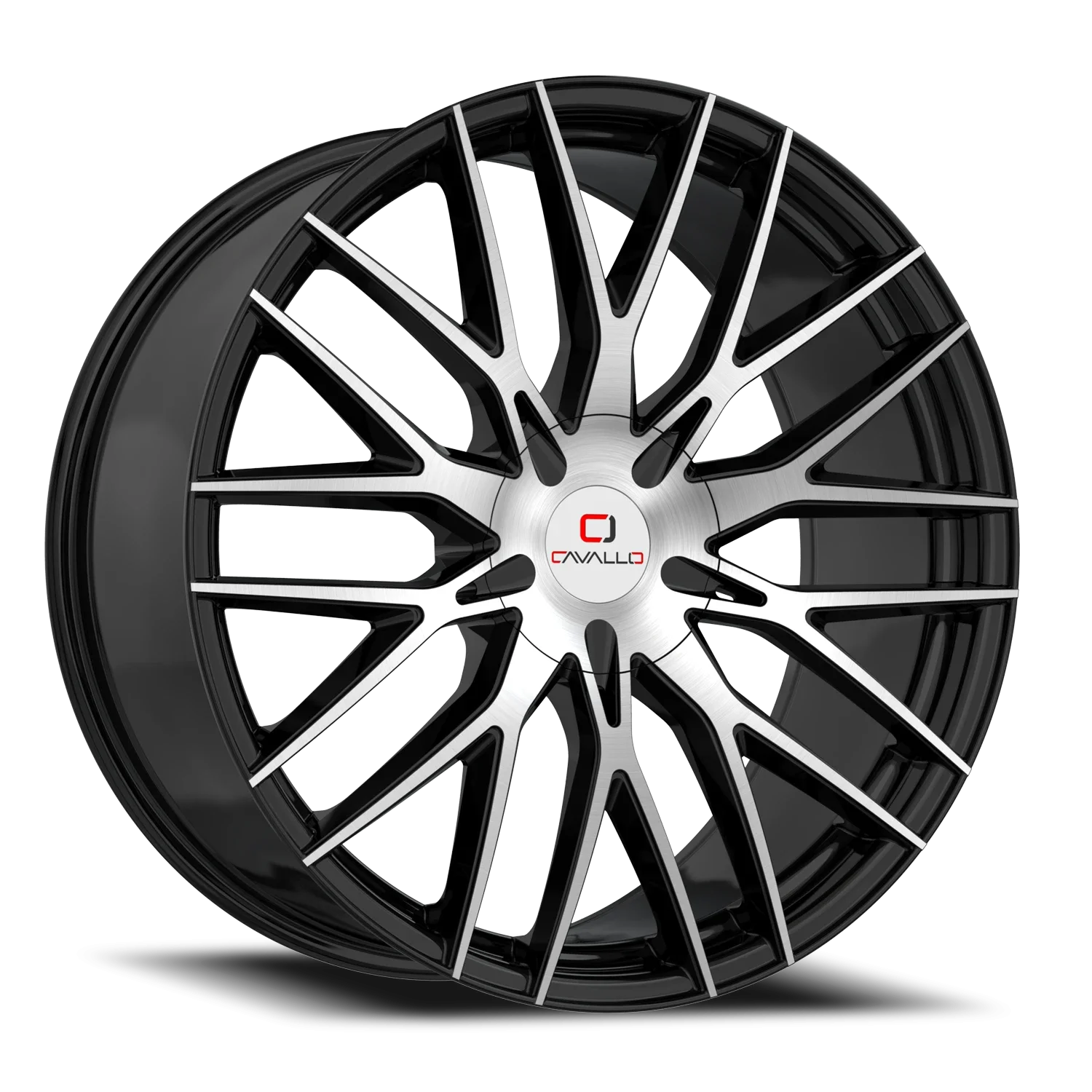 Cavallo CLV-45 24x9 6x135/6x139.7 +25 Black