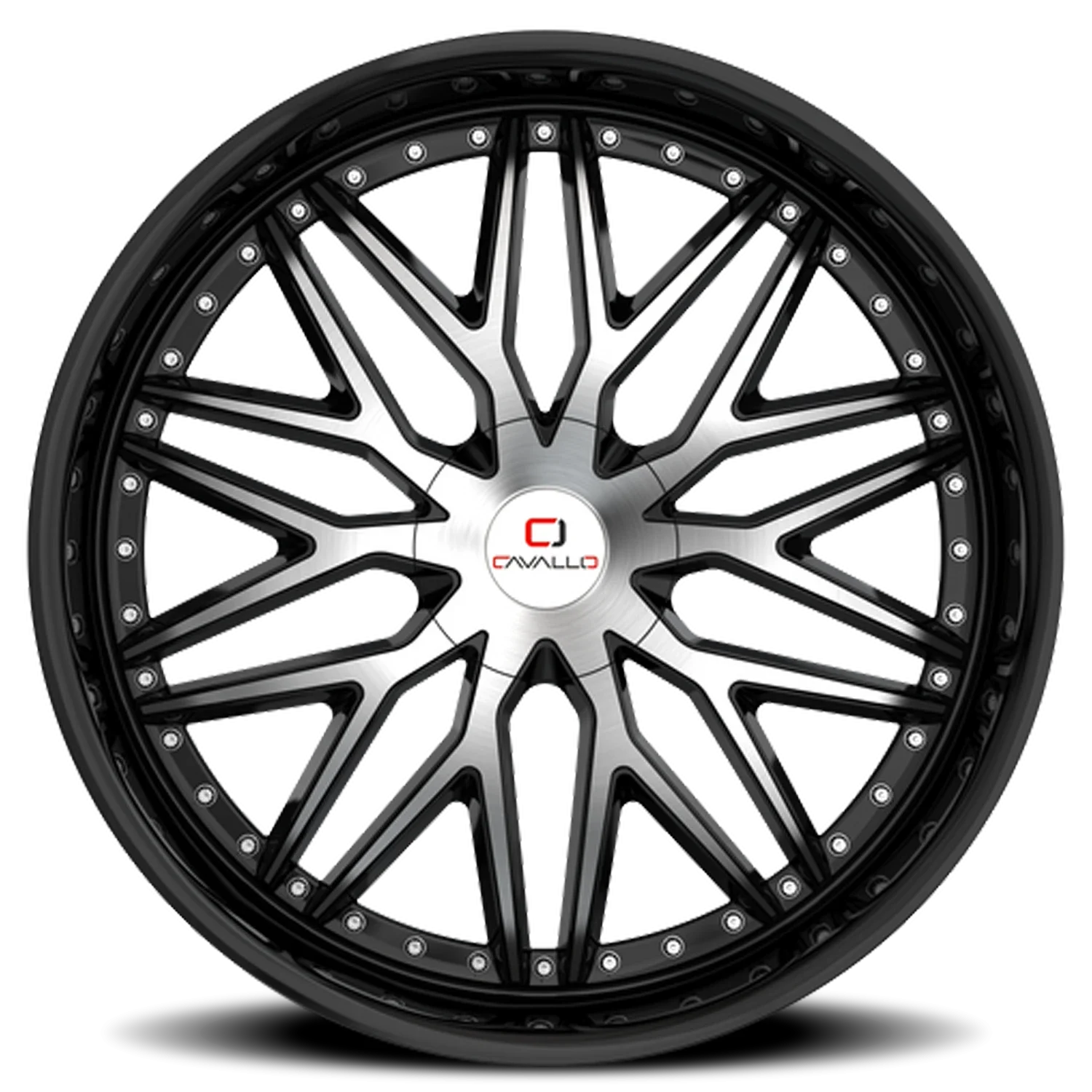 Cavallo CLV-46 24x9 5x115/5x120 +34 Black - Image 2