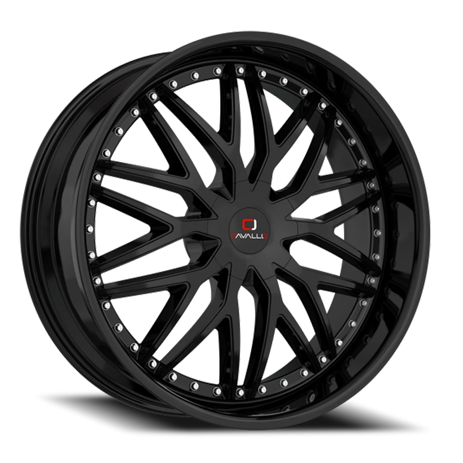 Cavallo CLV-46 24x9 5x115/5x120 +34 Black