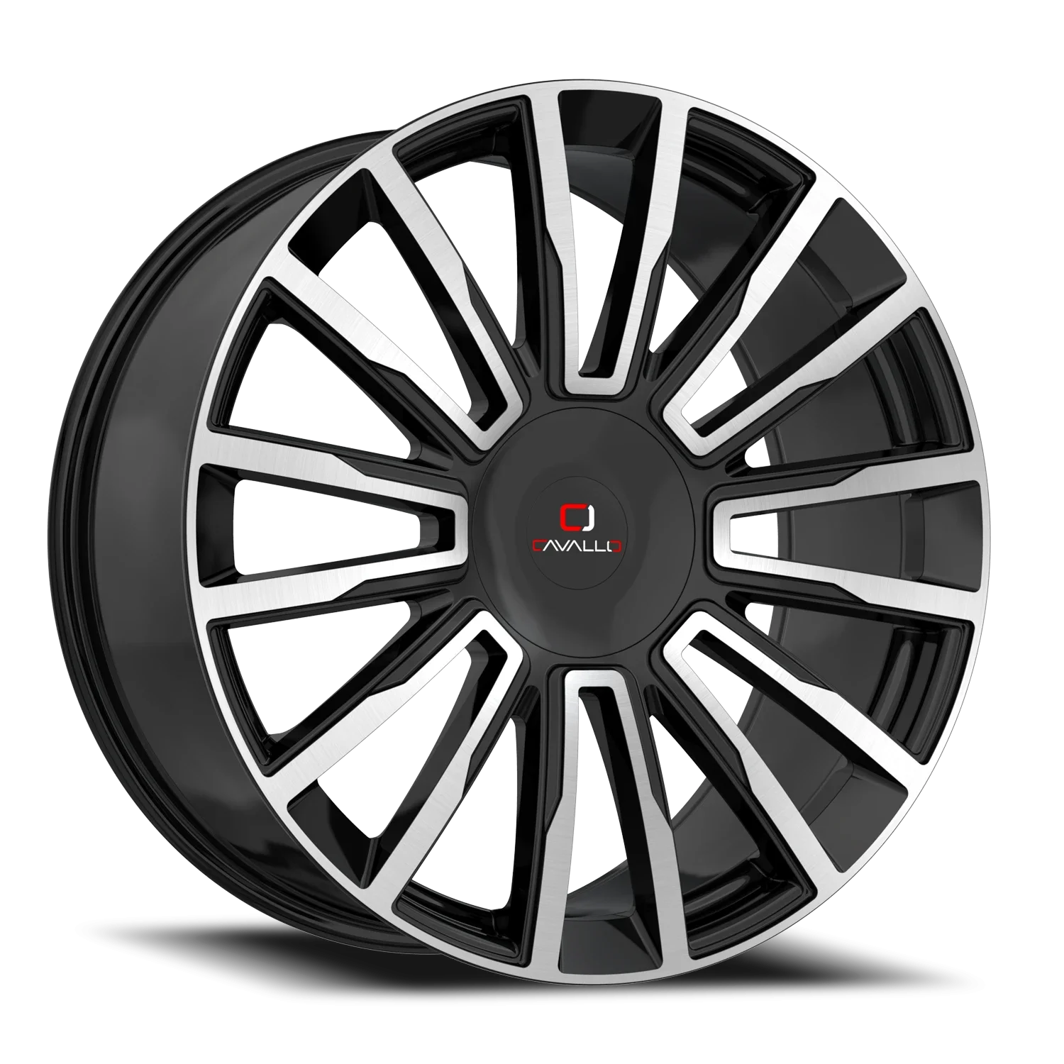Cavallo CLV-47 24x9 6x135/6x139.7 +25 Black