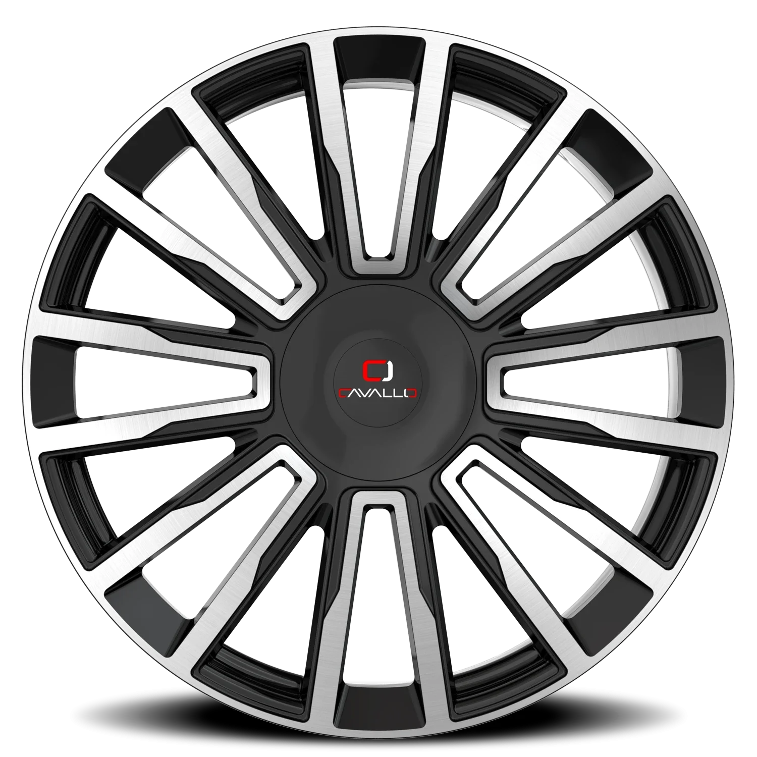 Cavallo CLV-47 24x9 6x135/6x139.7 +25 Black - Image 2