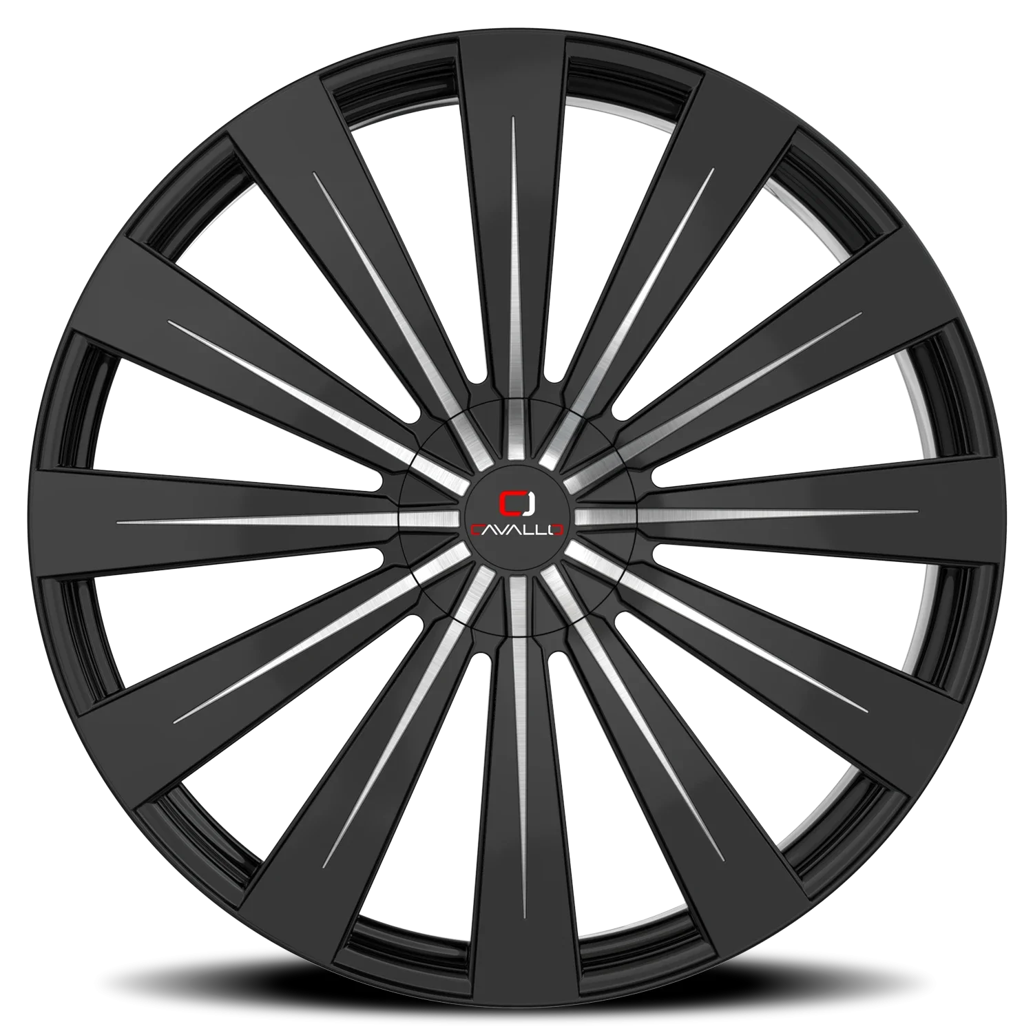 Cavallo CLV-49 24x9 6x135/6x139.7 +25 Black - Image 2