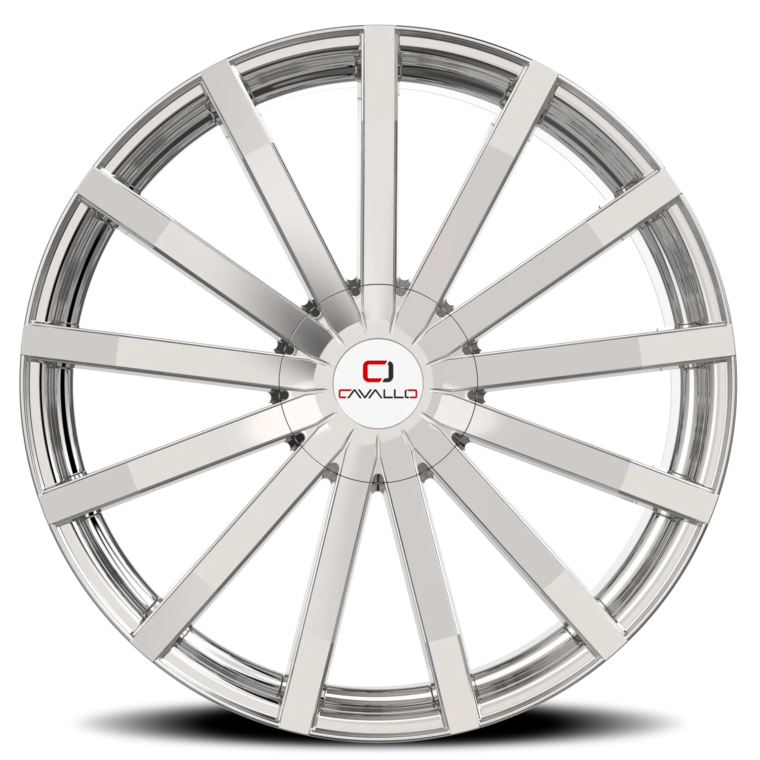 Cavallo CLV-52 20x8.5 5x108/5x114.3 +35 Chrome - Image 2