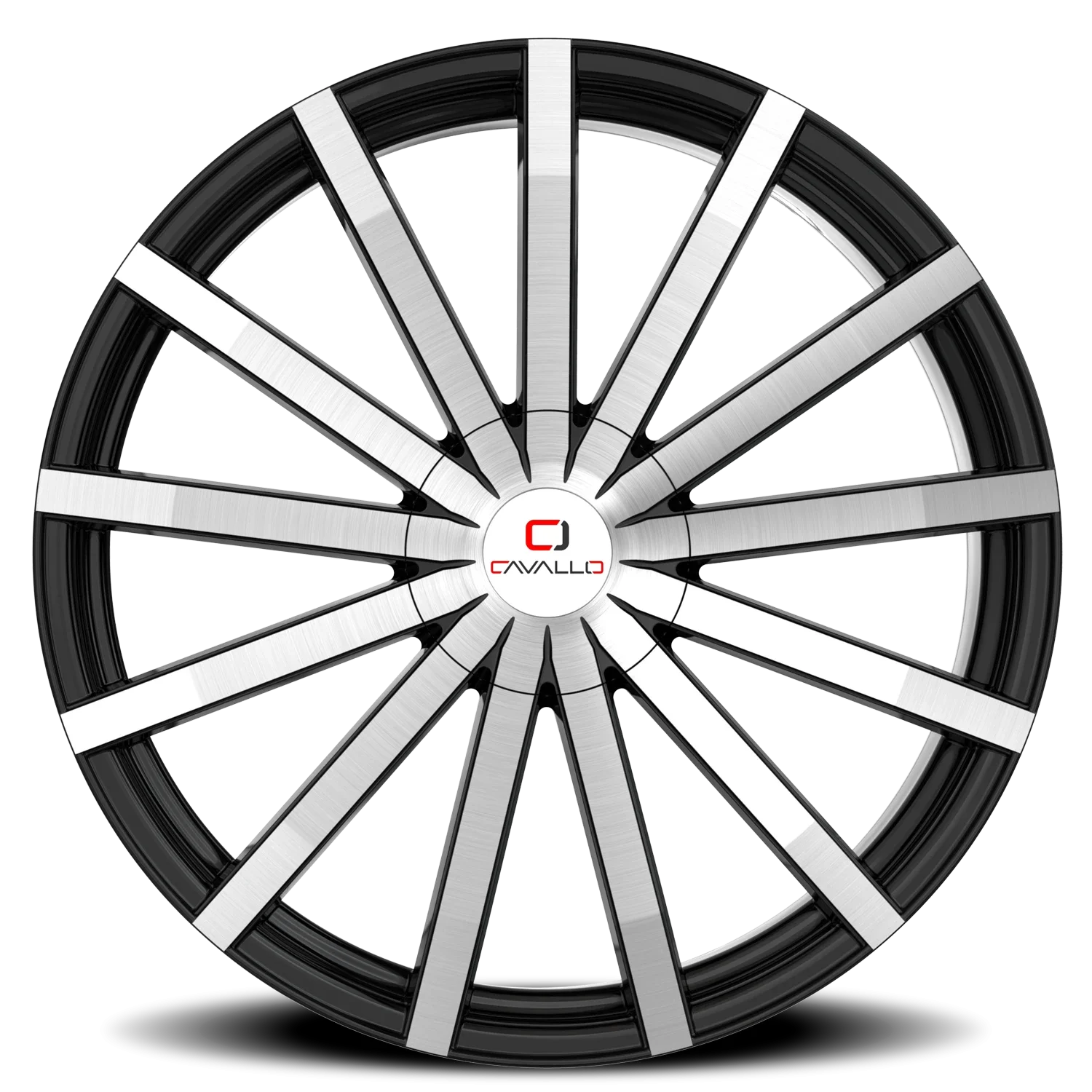 Cavallo CLV-52 20x8.5 5x112/5x114.3 +35 Black - Image 2