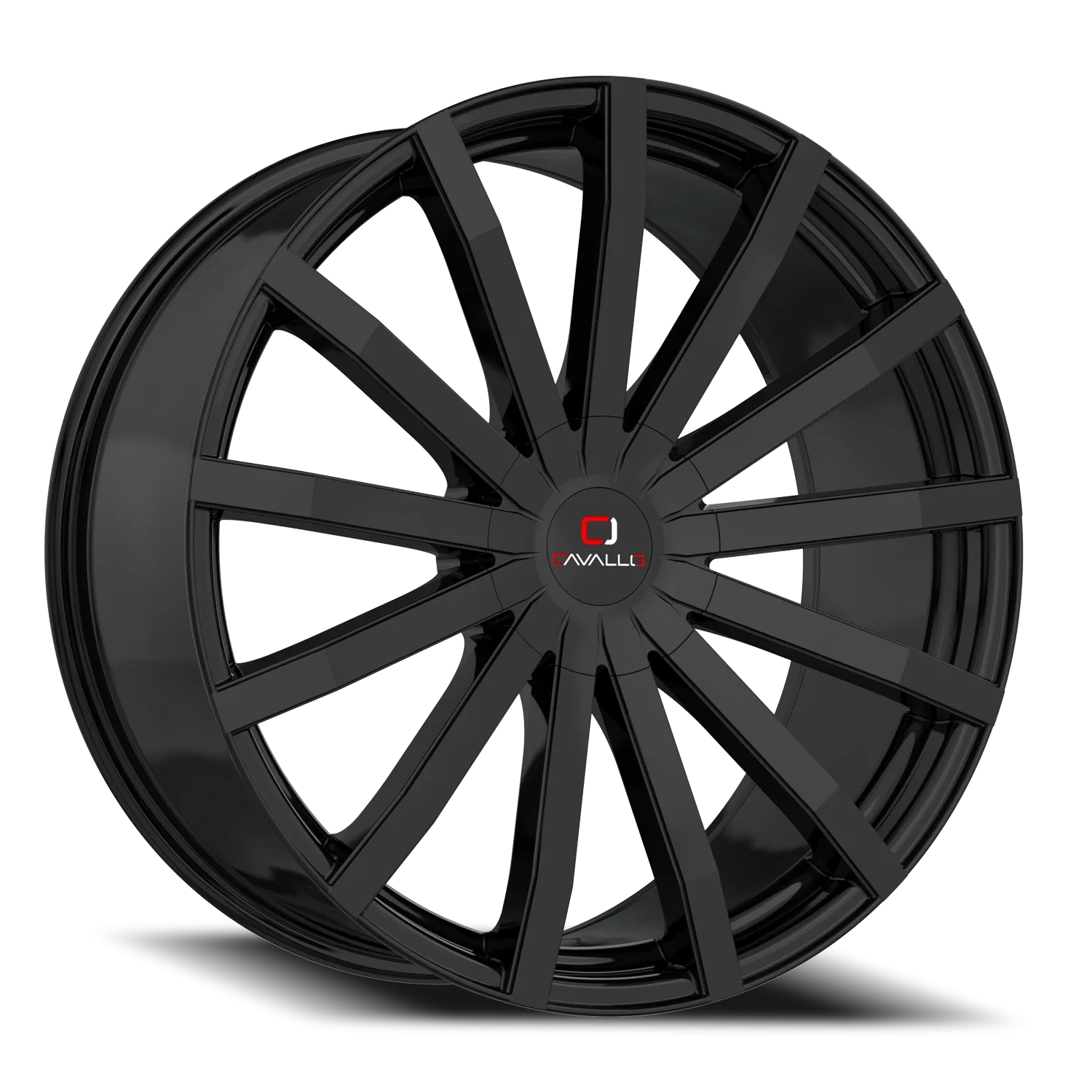 Cavallo CLV-52 24x9 6x135/6x139.7 +25 Black