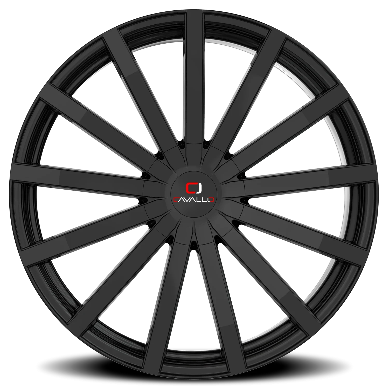 Cavallo CLV-52 20x8.5 5x108/5x114.3 +35 Black - Image 2