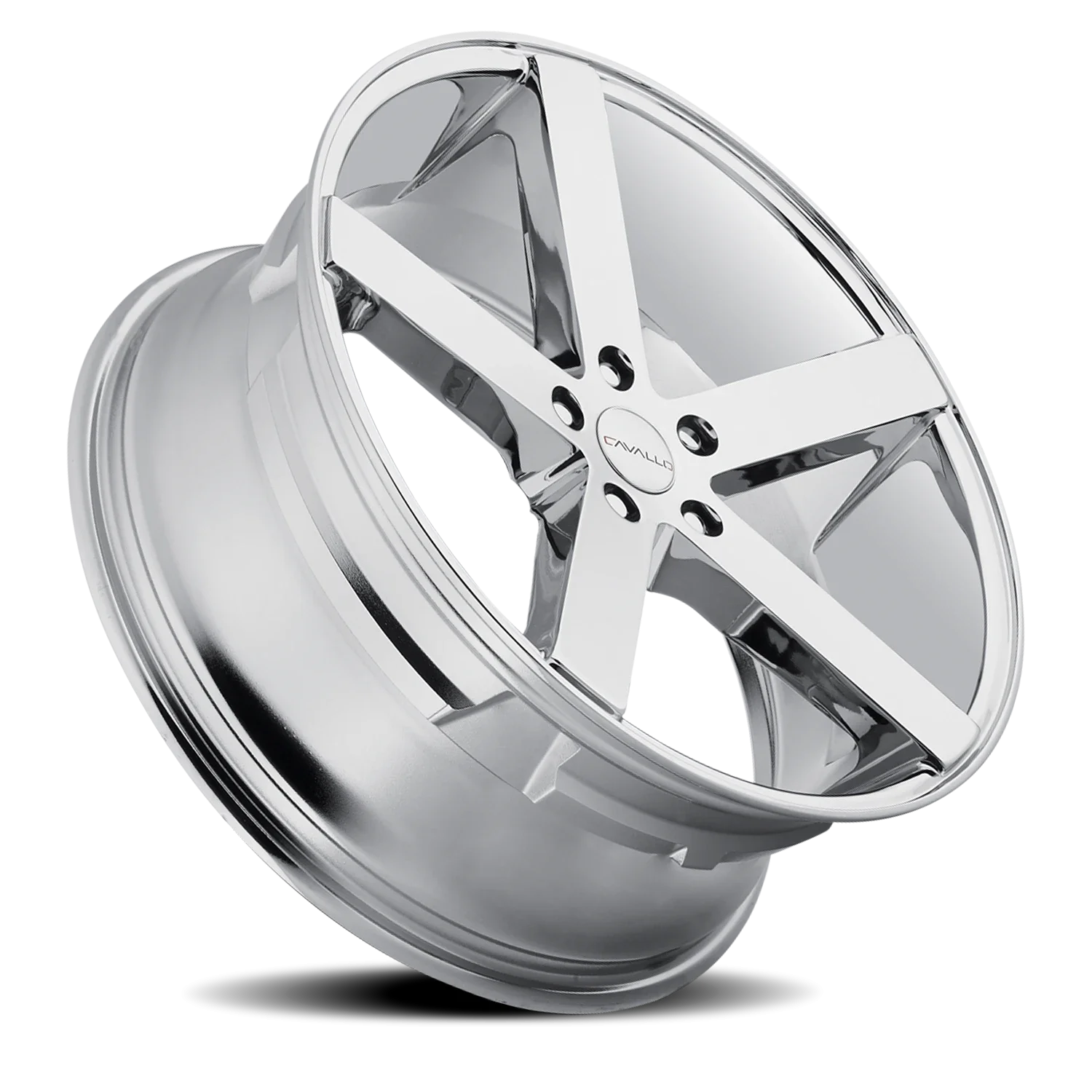 Cavallo CLV-5 18x8 5x120 +35 Chrome - Image 2