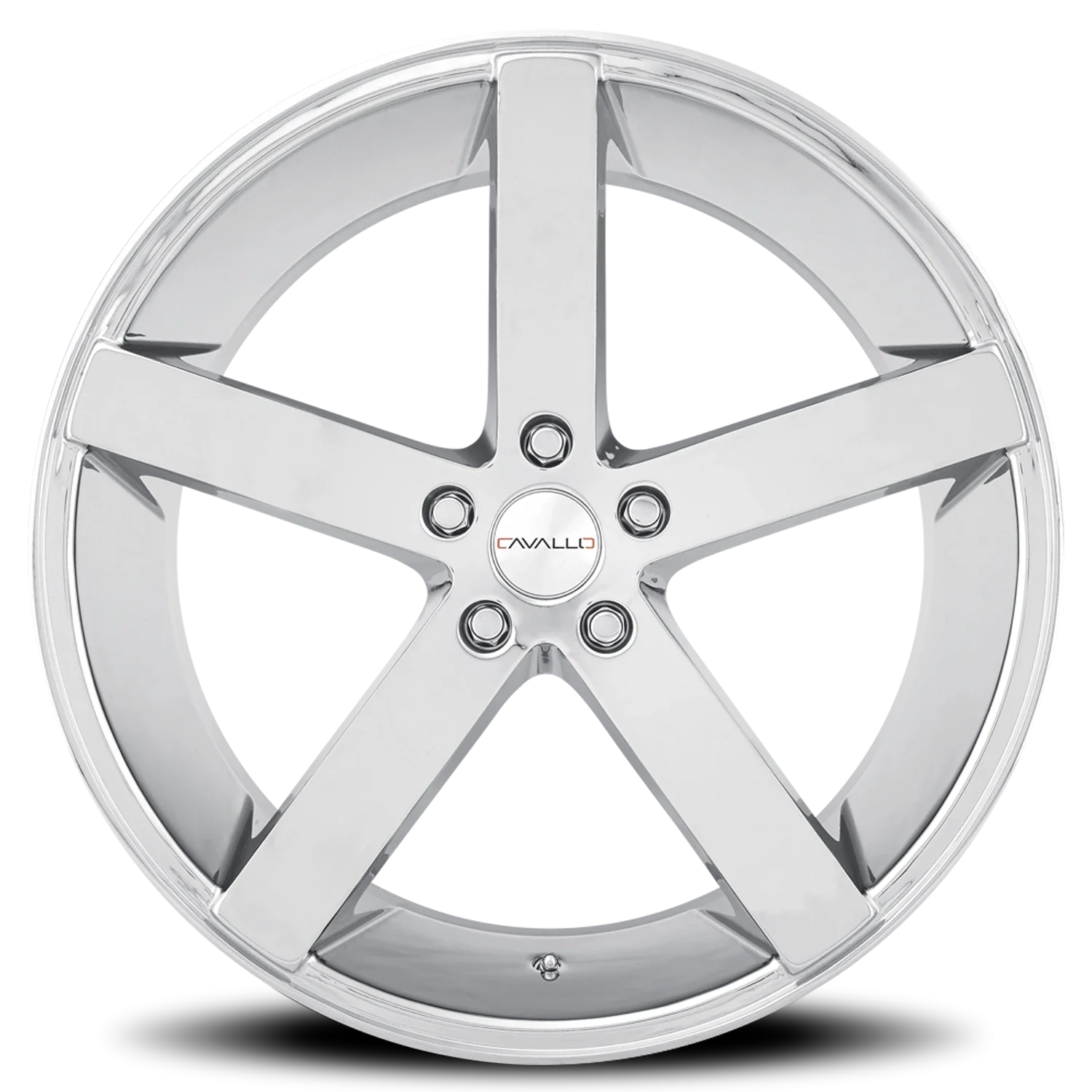 Cavallo CLV-5 18x8 5x120 +35 Chrome - Image 3