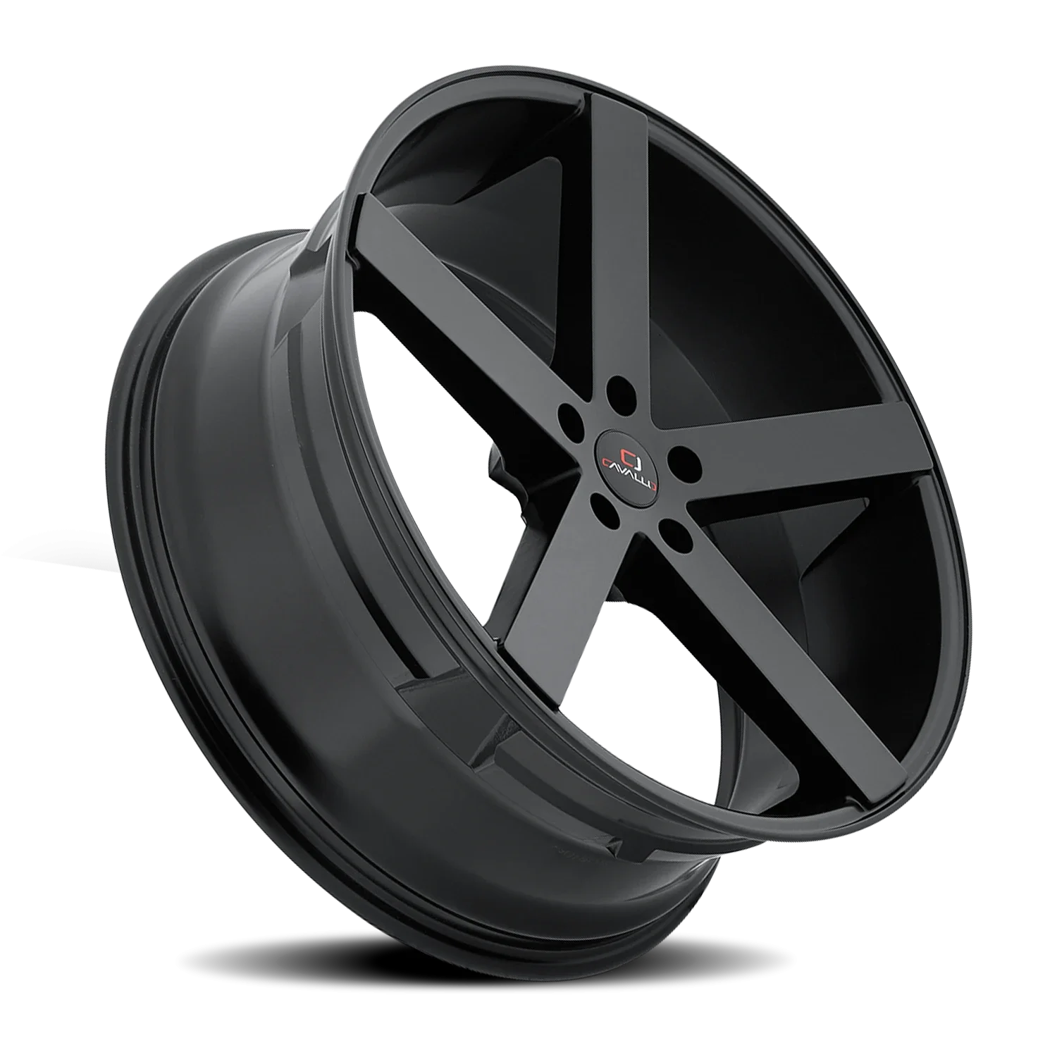 Cavallo CLV-5 18x8 5x120 +35 Black - Image 2