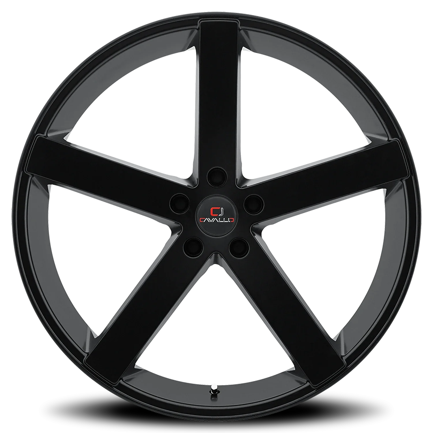 Cavallo CLV-5 18x8 5x120 +35 Black - Image 3