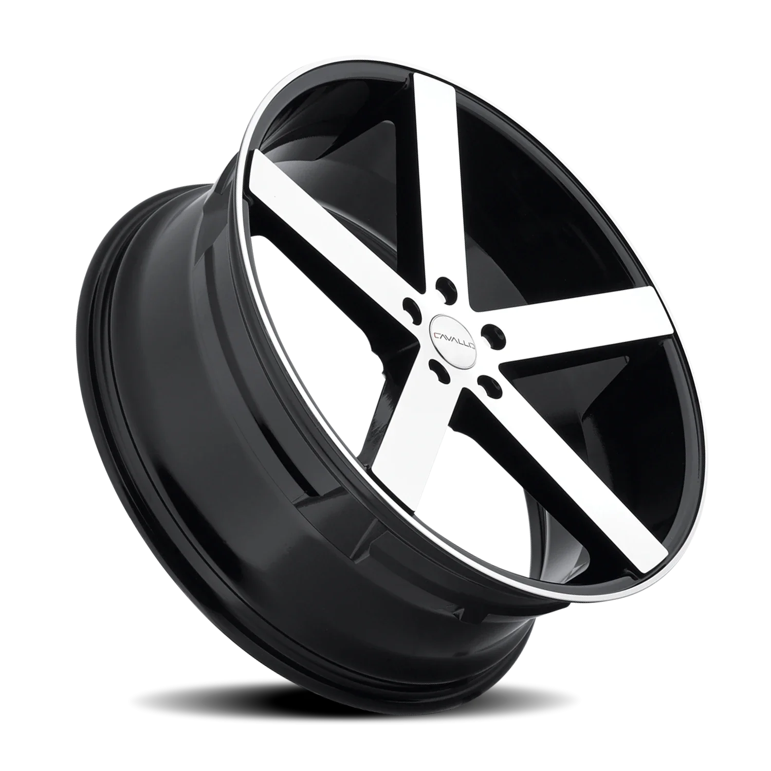Cavallo CLV-5 18x8 5x120 +35 Black - Image 2