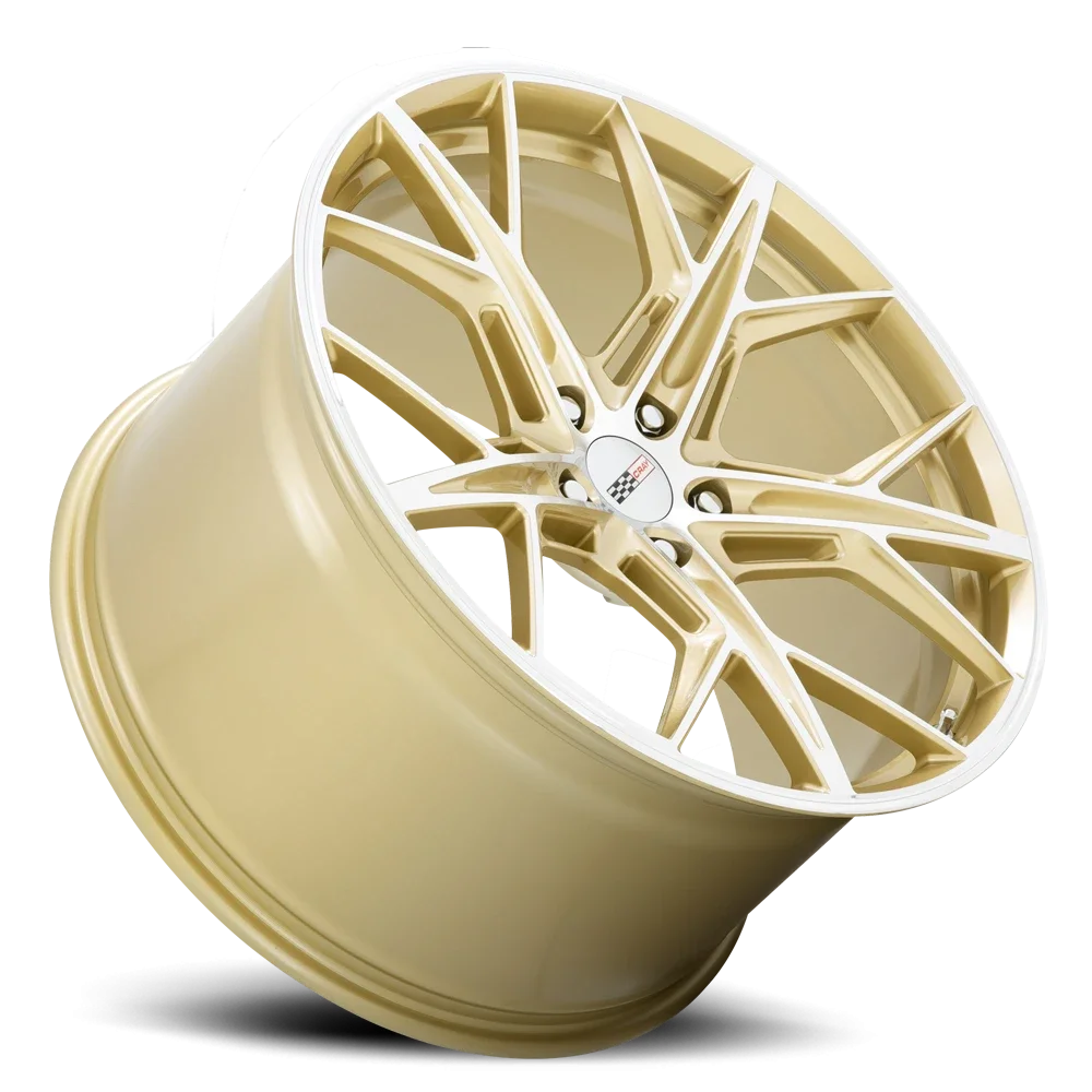 Cray Hammerhead 22x12 5x120 +52 Gold - Image 2