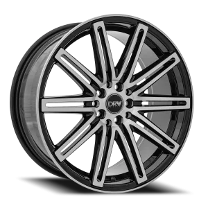 DRW D13 18x8 5x108 +40 Black