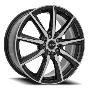 DRW D18 18x7.5 5x112 +40 Black
