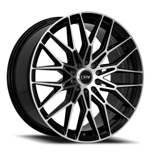 DRW D21 18x8 5x112/5x114.3 +38 Black