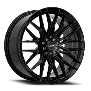 DRW D21 17x7.5 5x108 +38 Black