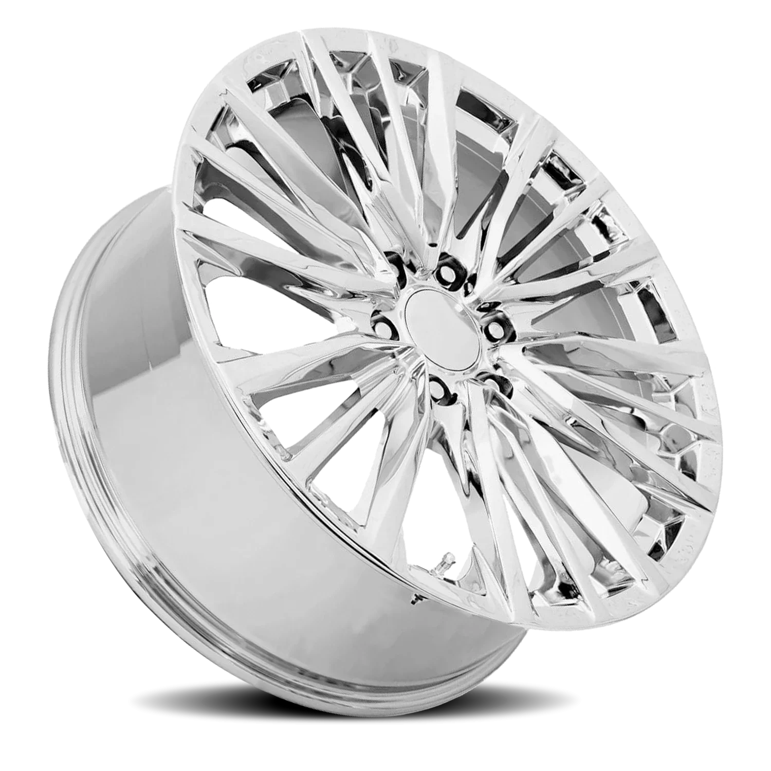 Factory Reproductions FR 205 22x9 6x139.7 +28 Chrome - Image 2