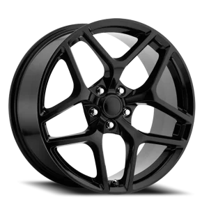 Factory Reproductions FR 27F Camaro Z28 Flow Form Replica GB 20x9 5x120 +27 Black