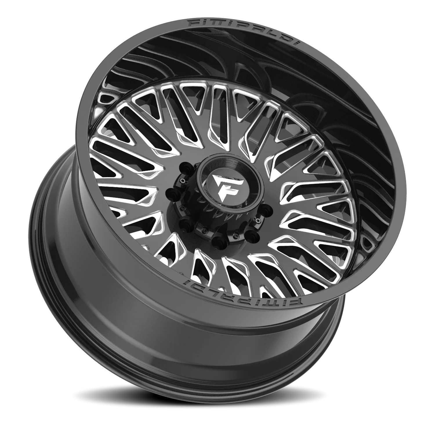 Fittipaldi Offroad Alpha Series FA07 BM 22x12 5x139.7/5x150 -44 Black - Image 2