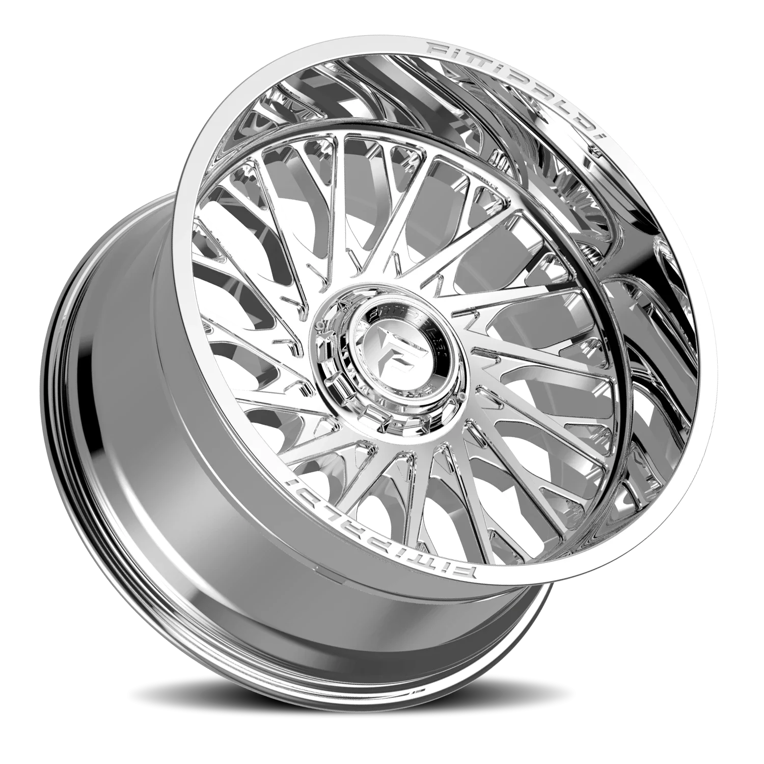 Fittipaldi Offroad Alpha Series FA08 MC 22x12 8x180 -44 Chrome - Image 2