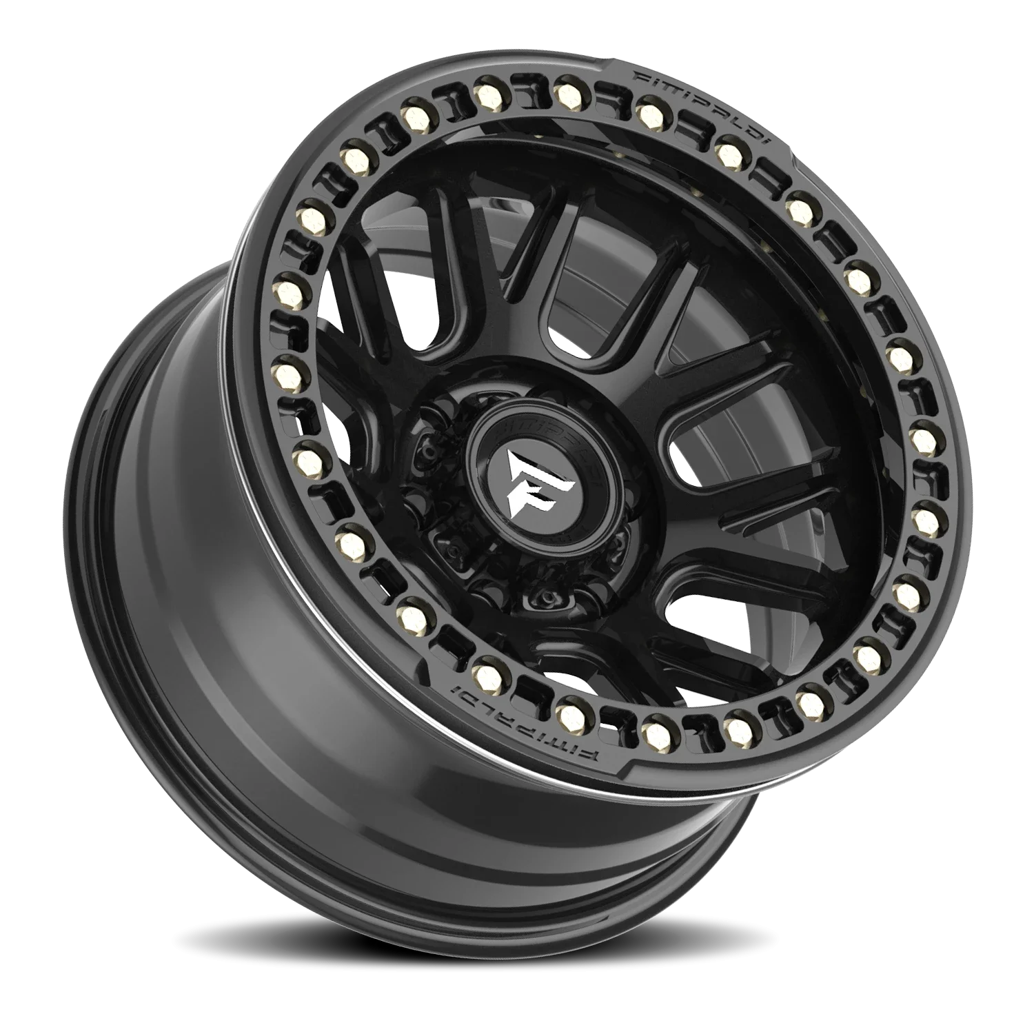 Fittipaldi Offroad Beadlock Series FB151 B 17x9 6x139.7 -38 Black - Image 2