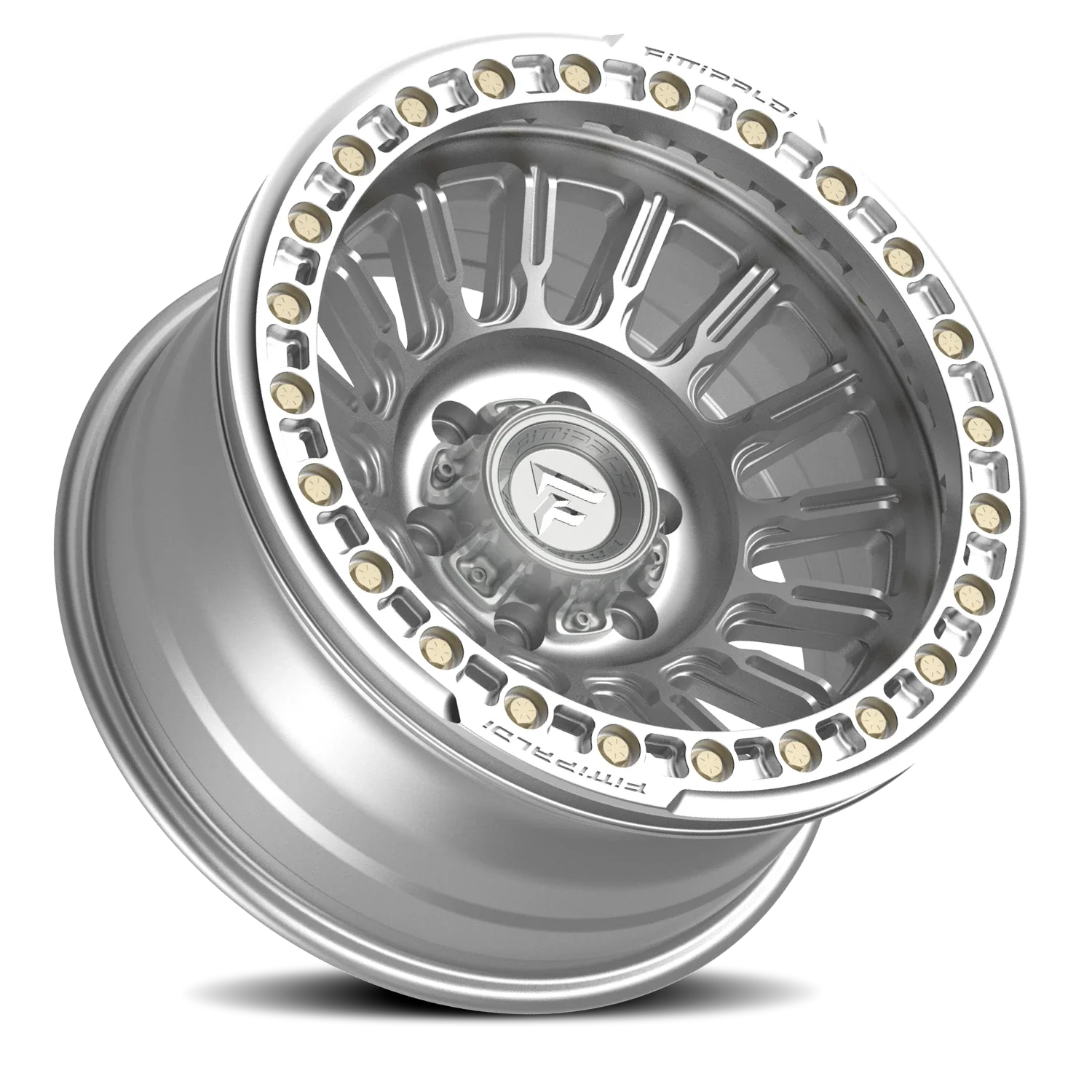 Fittipaldi Offroad Beadlock Series FB152 M 17x9 5x127 -38 Silver - Image 2
