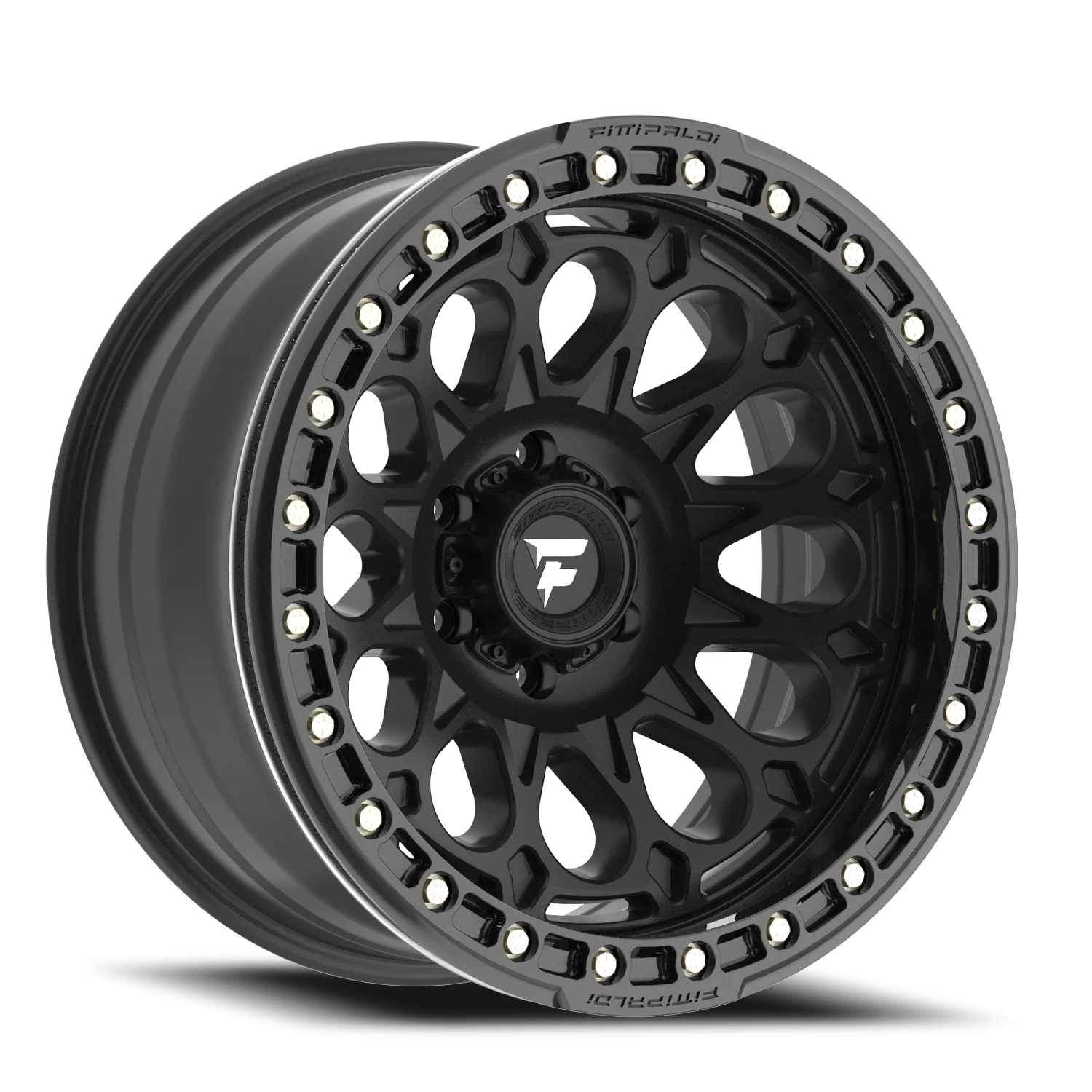 Fittipaldi Offroad Beadlock Series FB153B 17x9 8x165.1 -15 Black