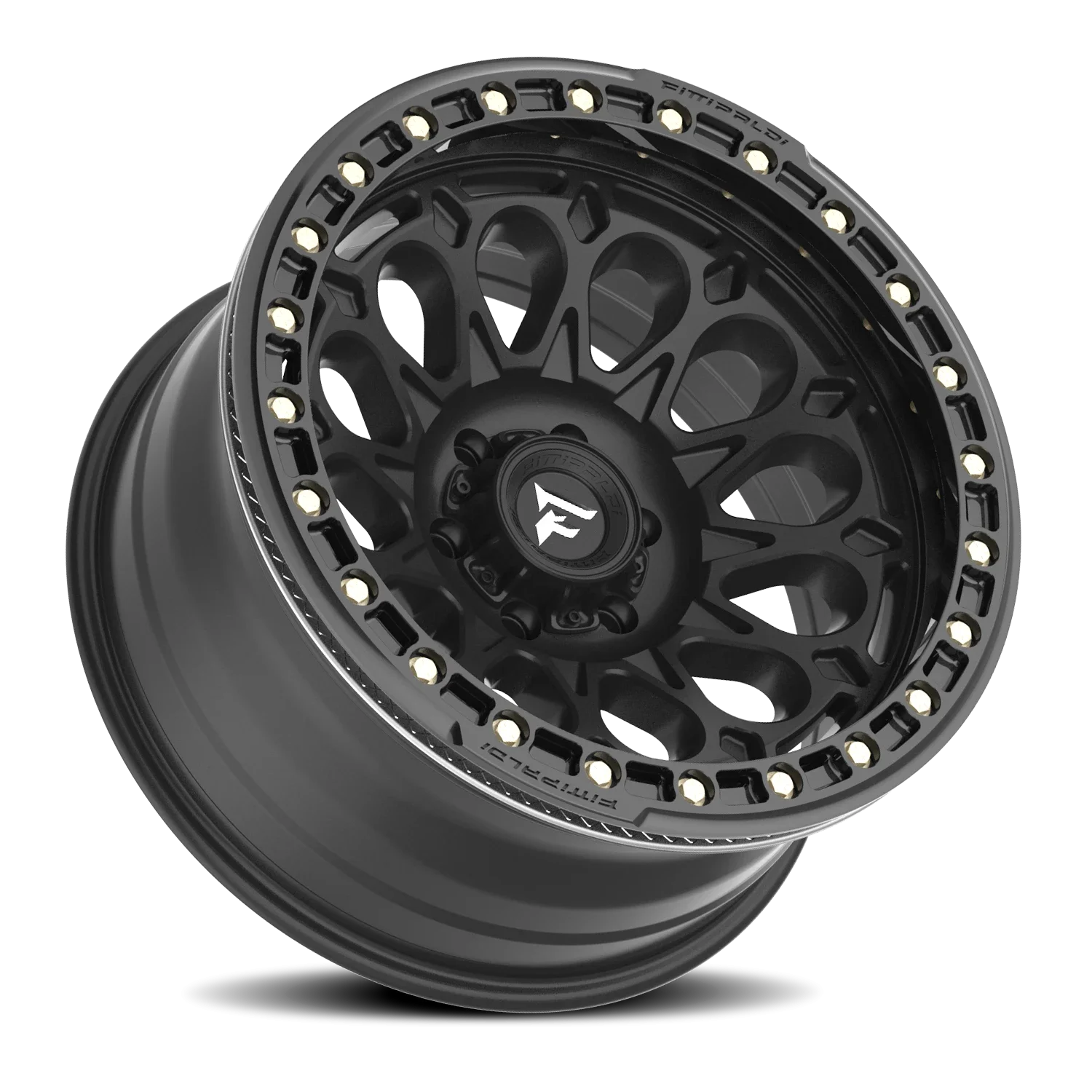 Fittipaldi Offroad Beadlock Series FB153B 17x9 8x165.1 -15 Black - Image 2