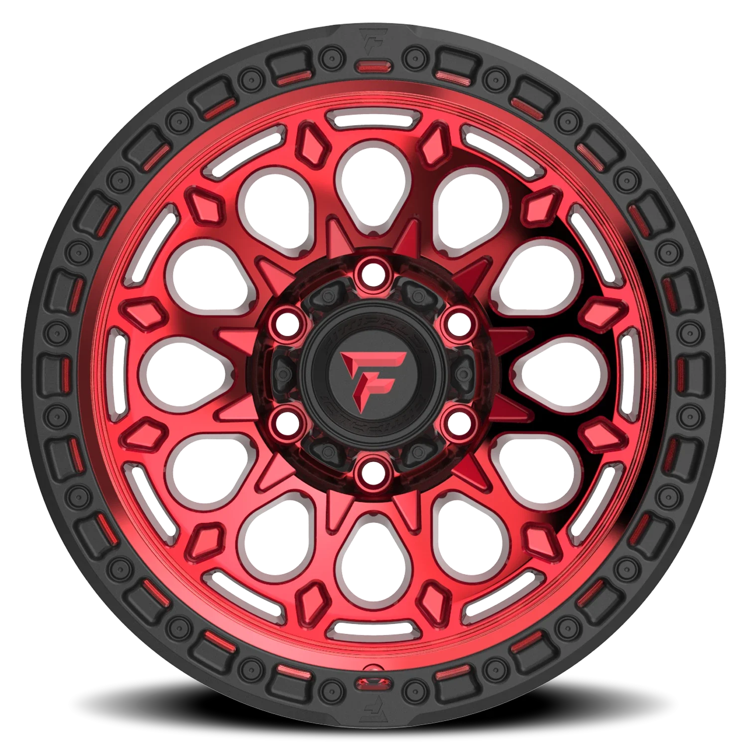 Fittipaldi Offroad Terra Series FT101 RTB 18x9 8x165.1 +18 Red - Image 3