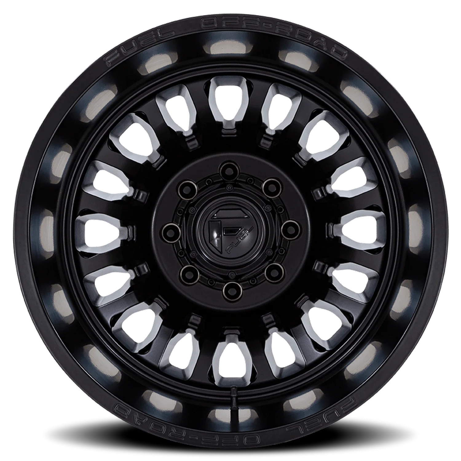 Fuel Arc Dually D867 22x8.25 8x165.1 -201 Black - Image 3