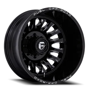 Fuel Arc Dually D868 22x8.25 8x165.1 -240 Black