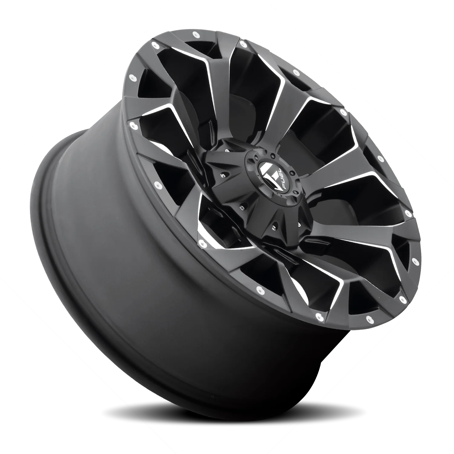 Fuel Assault D546 20x10 8x180 -18 Black - Image 2