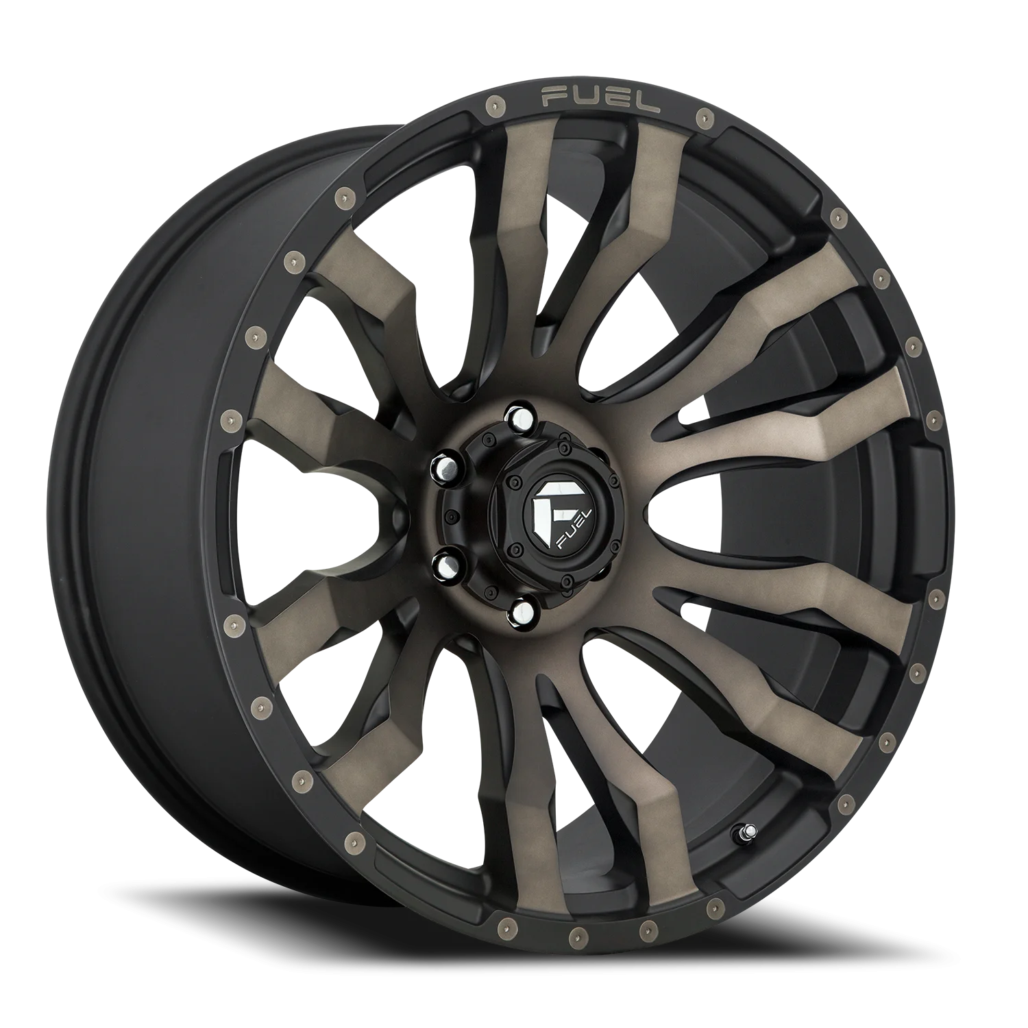 Fuel Blitz D674 17x9 6x135 -12 Black