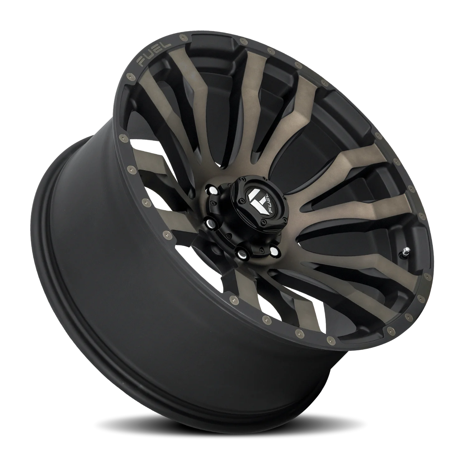 Fuel Blitz D674 17x9 6x135 -12 Black - Image 2