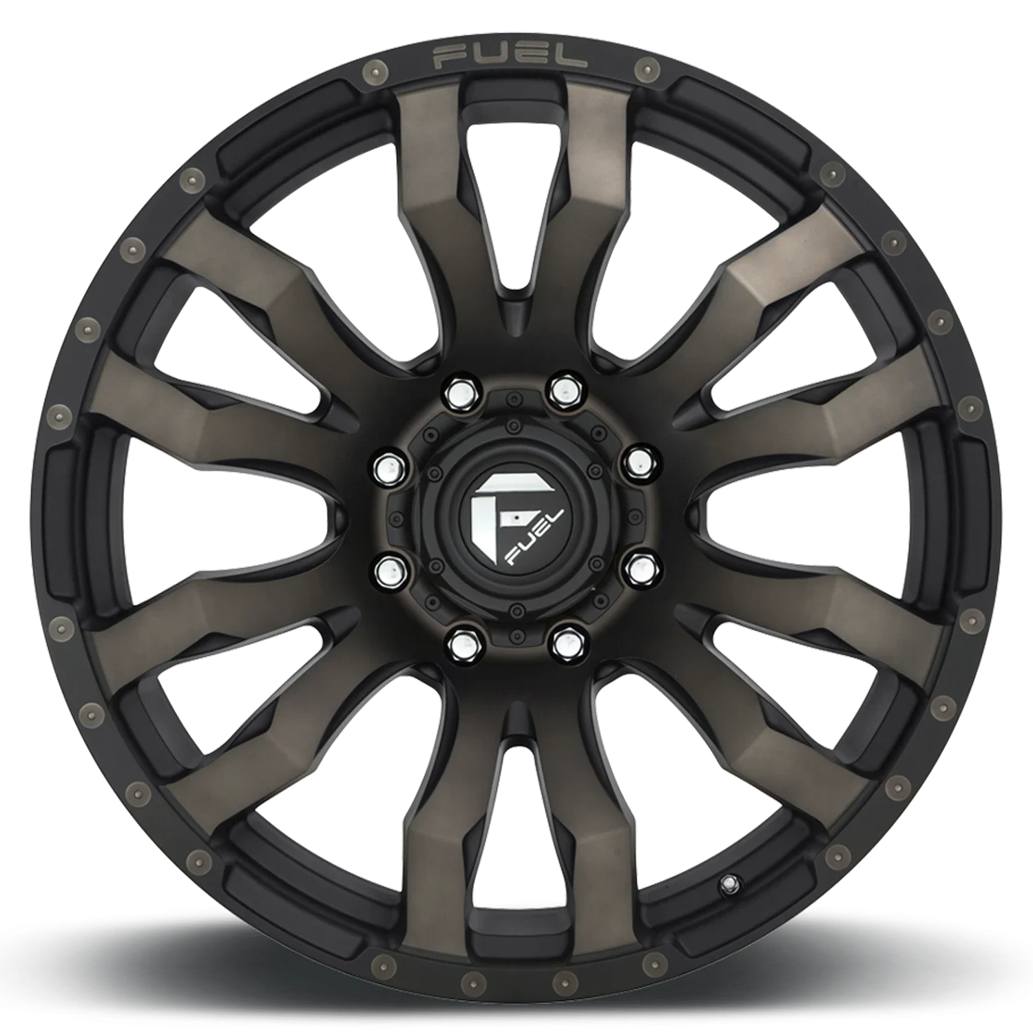 Fuel Blitz D674 18x9 8x170 -12 Black - Image 3