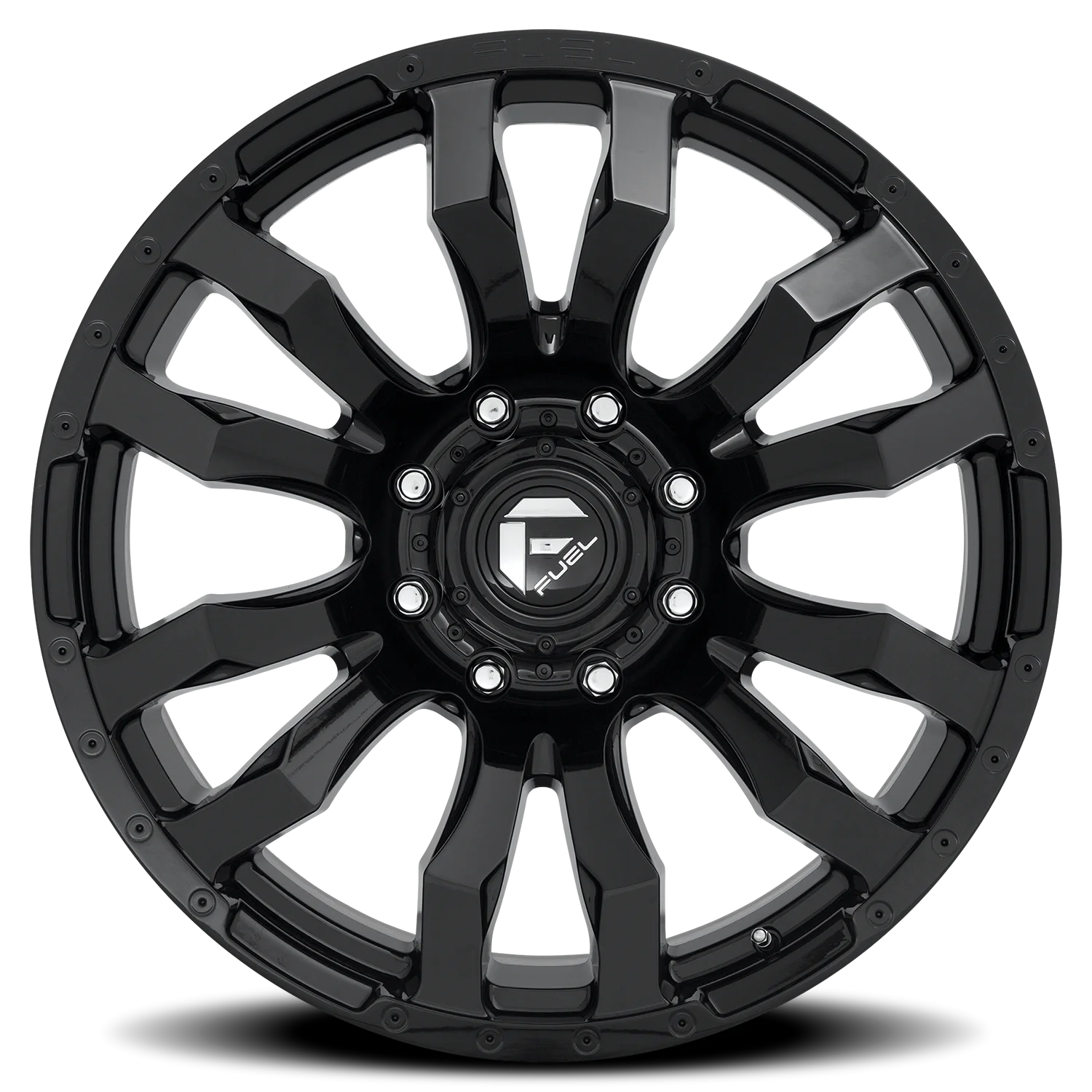 Fuel Blitz D675 17x9 8x170 +1 Black - Image 3