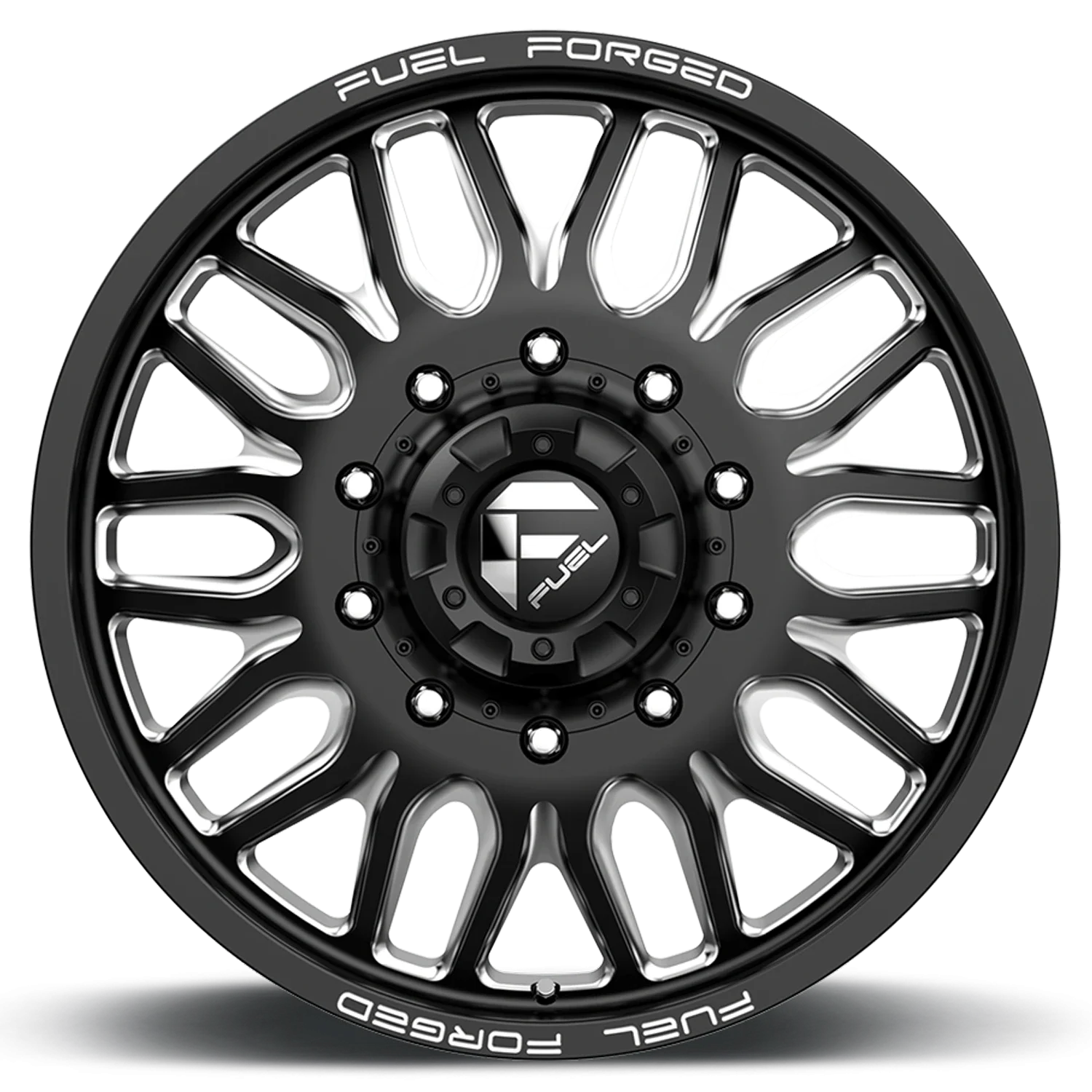 Fuel FFC66 Dually DB66 20x8.25 10x225 +105 Black - Image 3