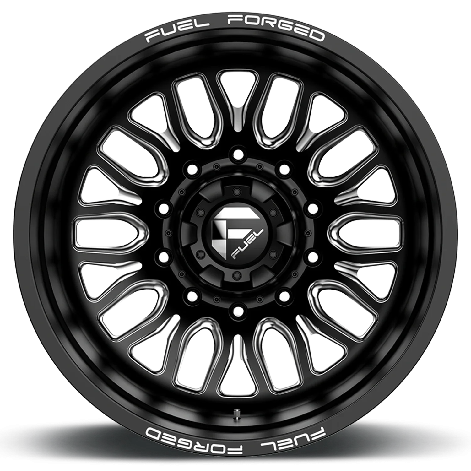 Fuel FFC66 Dually DB66 22x8.5 10x225 -202 Black - Image 3