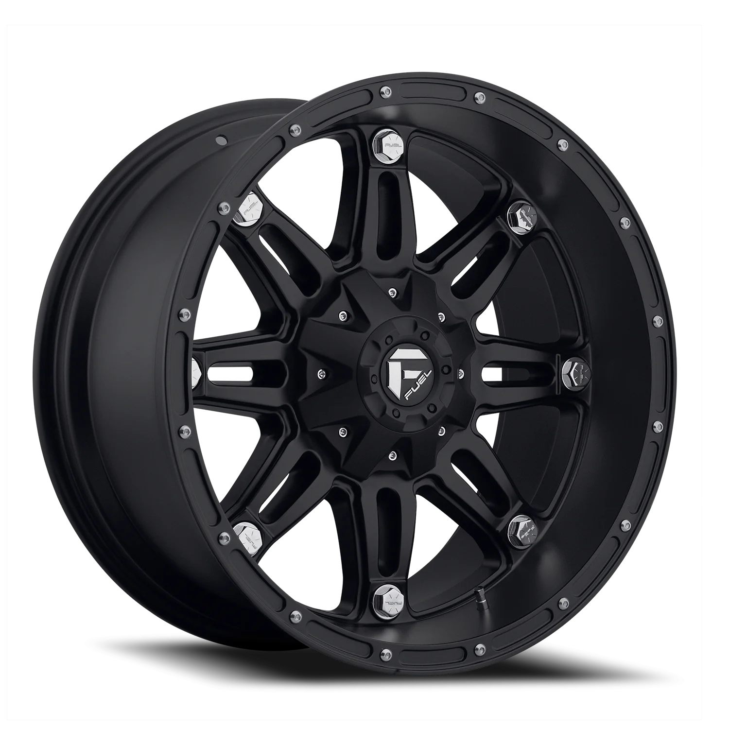 Fuel Hostage D531 17x9 5x114.3/5x127 -12 Black