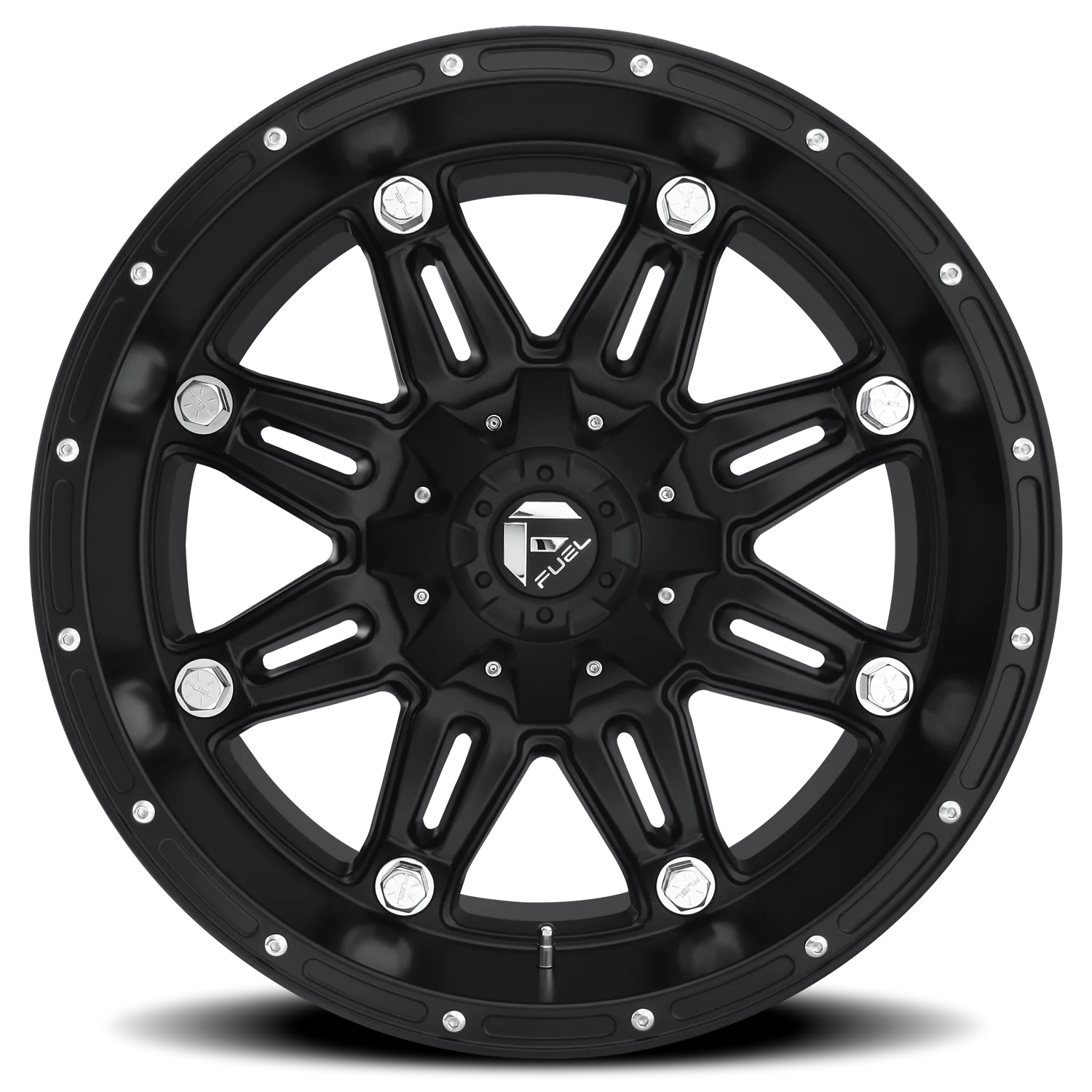 Fuel Hostage D531 17x9 5x114.3/5x127 -12 Black - Image 2