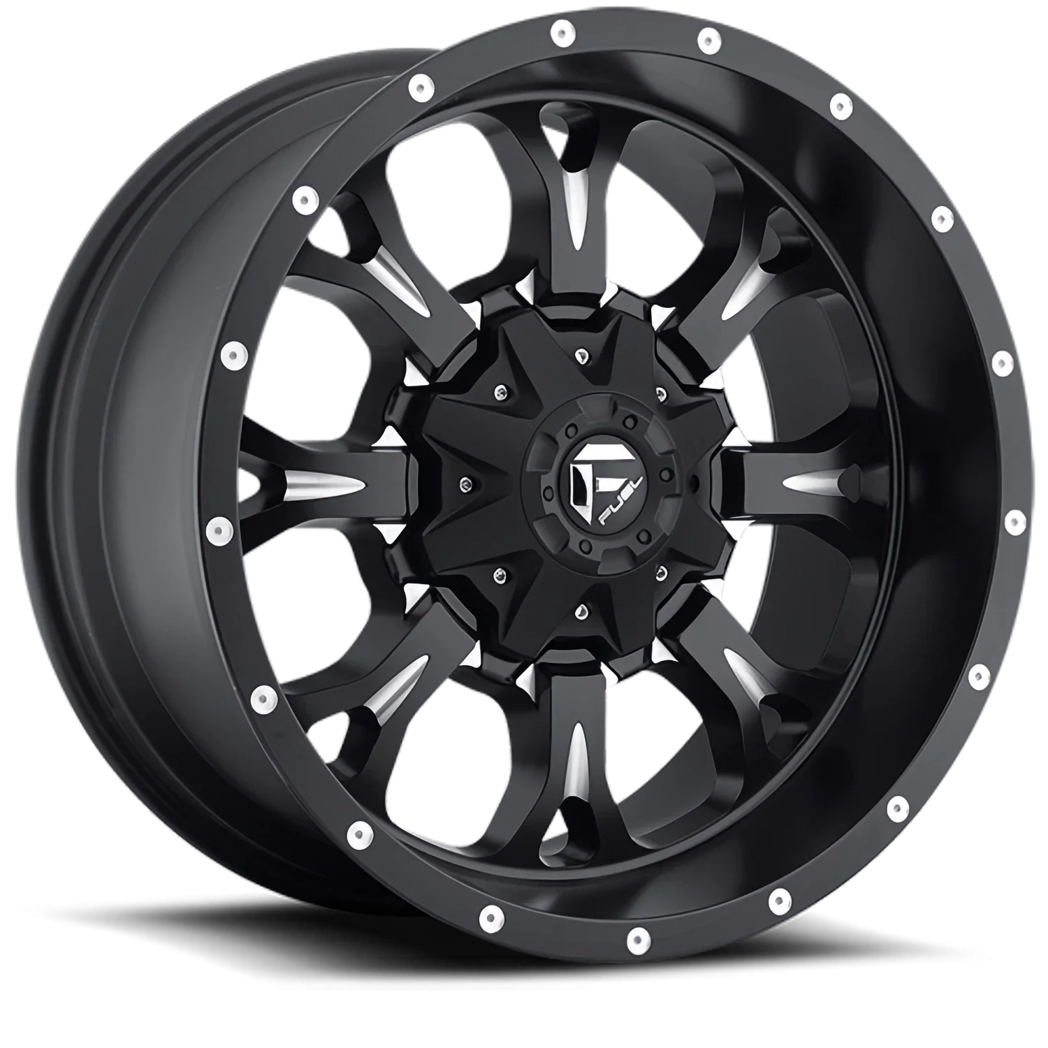 Fuel Krank D517 17x9 8x165.1 +1 Black