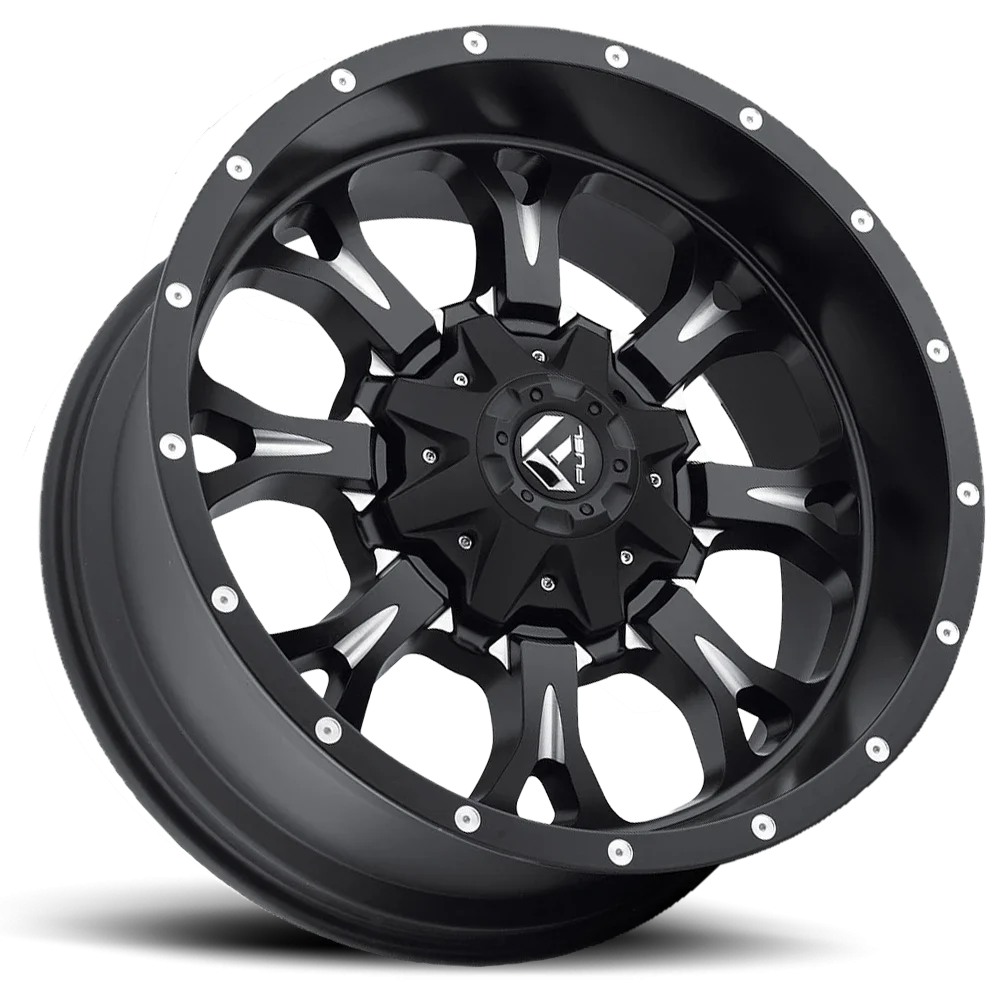 Fuel Krank D517 17x9 8x165.1 +1 Black - Image 2