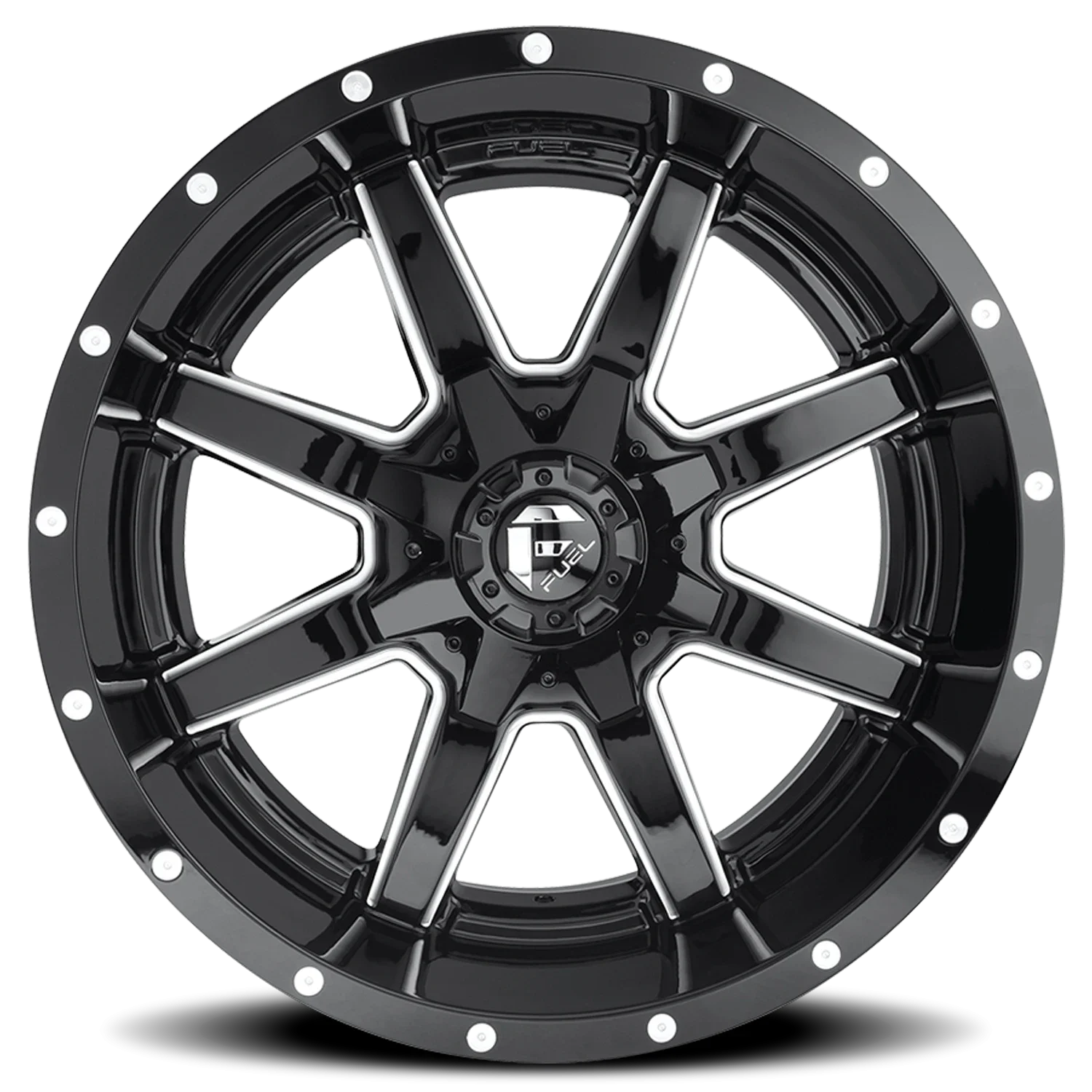 Fuel Maverick D610 20x12 5x114.3/5x127 -44 Black - Image 3