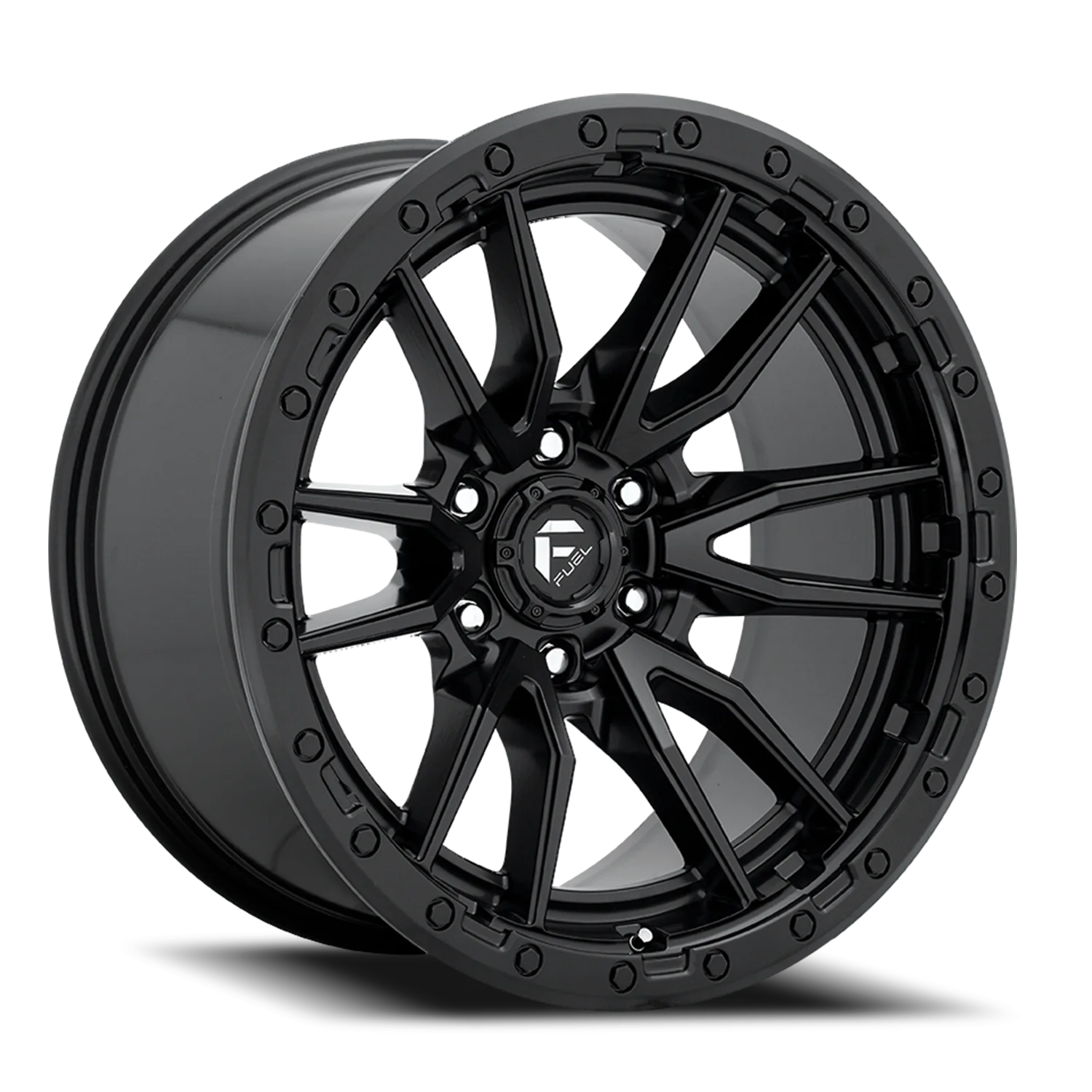 Fuel Rebel D679 18x9 6x139.7 +20 Black