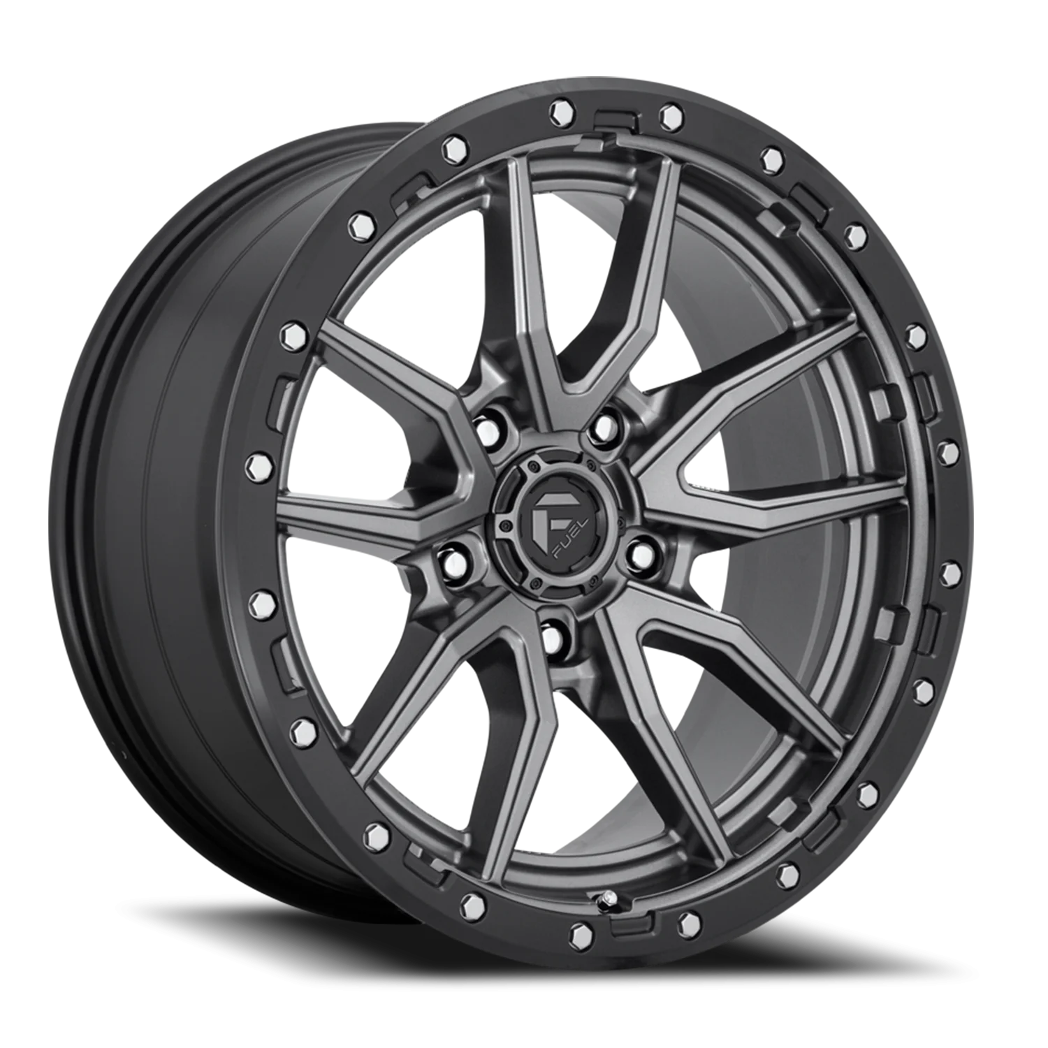 Fuel Rebel D680 18x9 5x127 +20 Gray